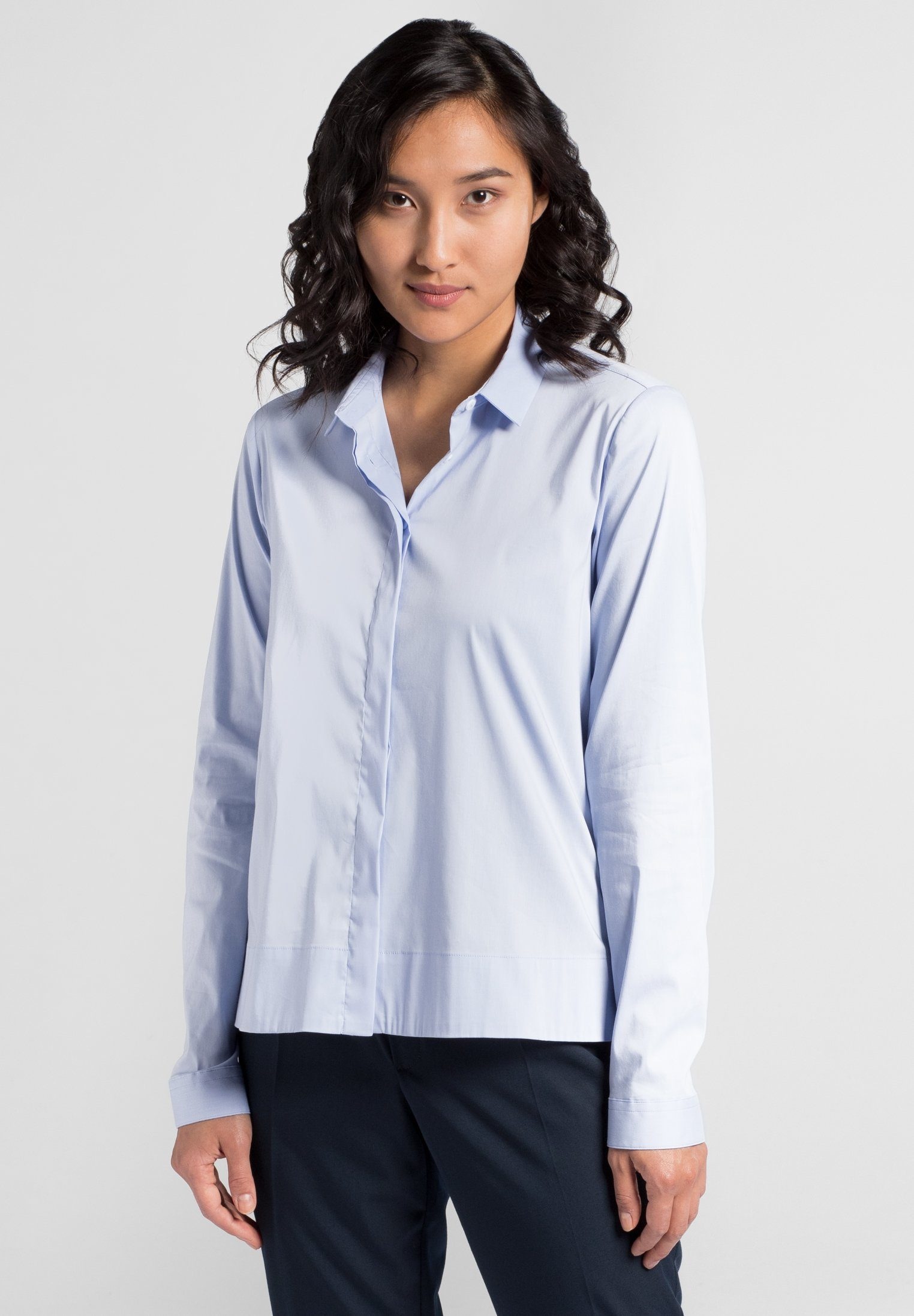 Langarm Bluse »1863 by ETERNA - PREMIUM«