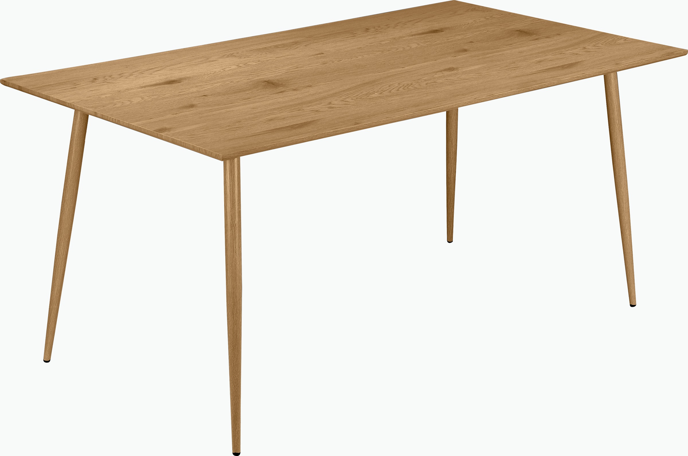 GOODproduct Essgruppe »Eadwine,  Tisch plus 4 Stühle, Sitzgruppe« Esstisch plus 4 Esszimmerstühle, 