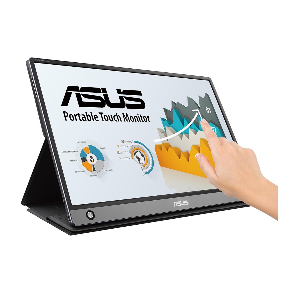 Asus LED-Monitor »ZenScreen Touch MB16AM«, 39,62 cm/15,6 Zoll, 1920 x 1080 px, 60 Hz