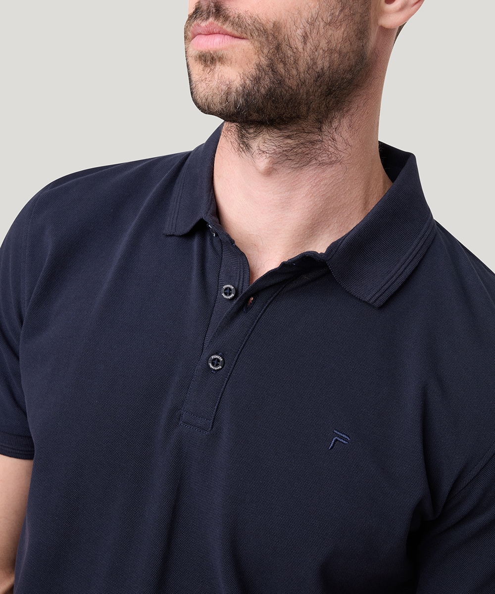 Pioneer Authentic Jeans Poloshirt, mit Logostickerei