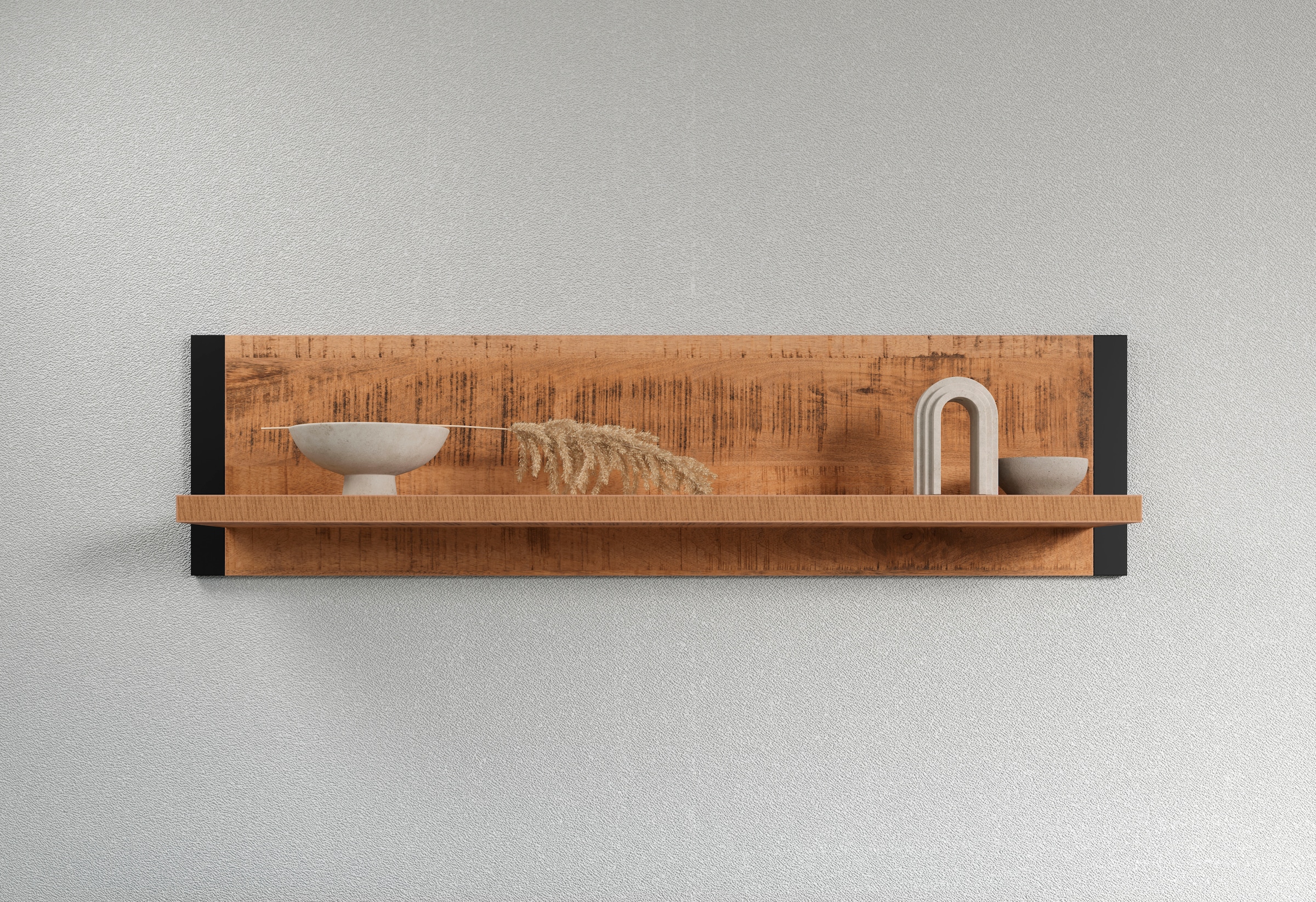 Image of Home affaire Wandregal "Elda" 1 Stk. tlg. Wandboard für Dein Wohnzimmer oder Flur – (B/T/H) 110/23/28 cm