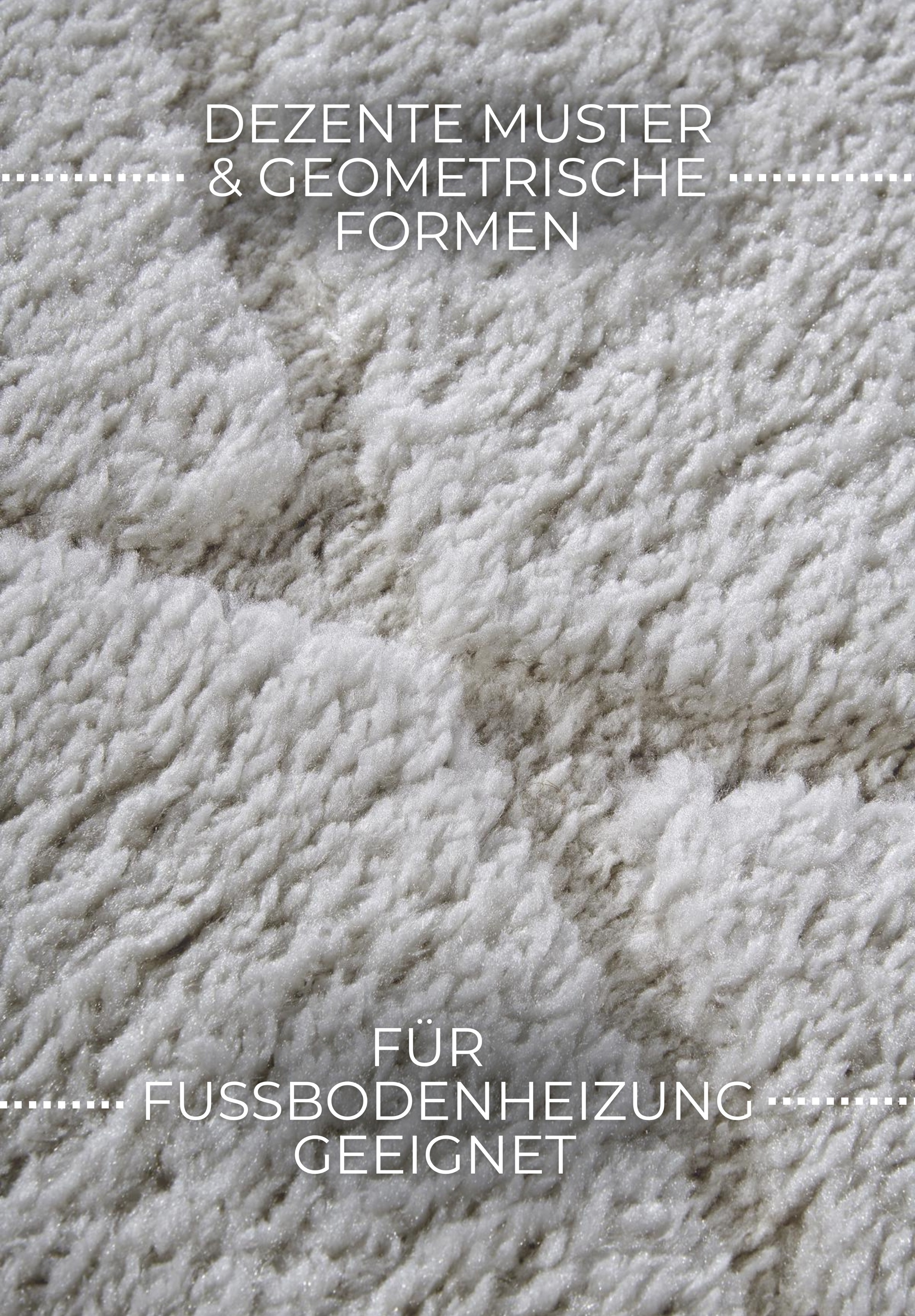 ELLE DECORATION Designteppich »Perrotin«, rechteckig, 18 mm Höhe, Läufer, Shaggy, flauschig, weich, Langflor, modern, Hoch Tief Effekt
