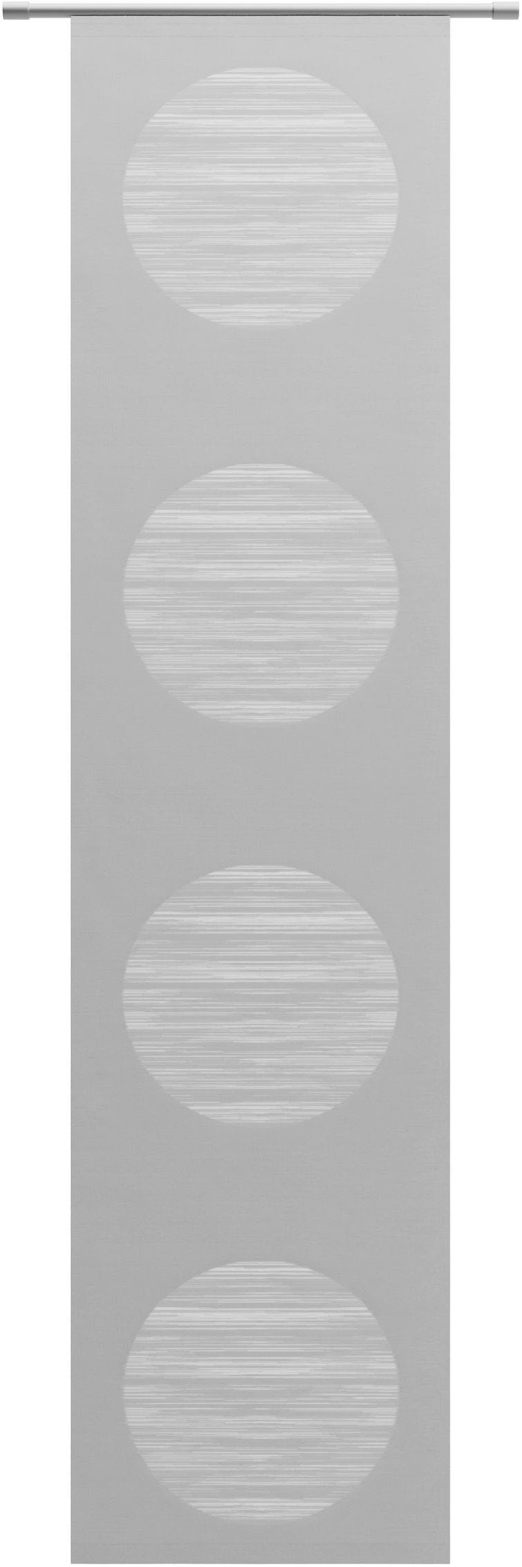 Image of Neutex for you Schiebegardine "Padova" Klettband 1 Stk. tlg. inkl. Befestigungszubehör, Halbtransparent, Sauberer Abschluss, modern