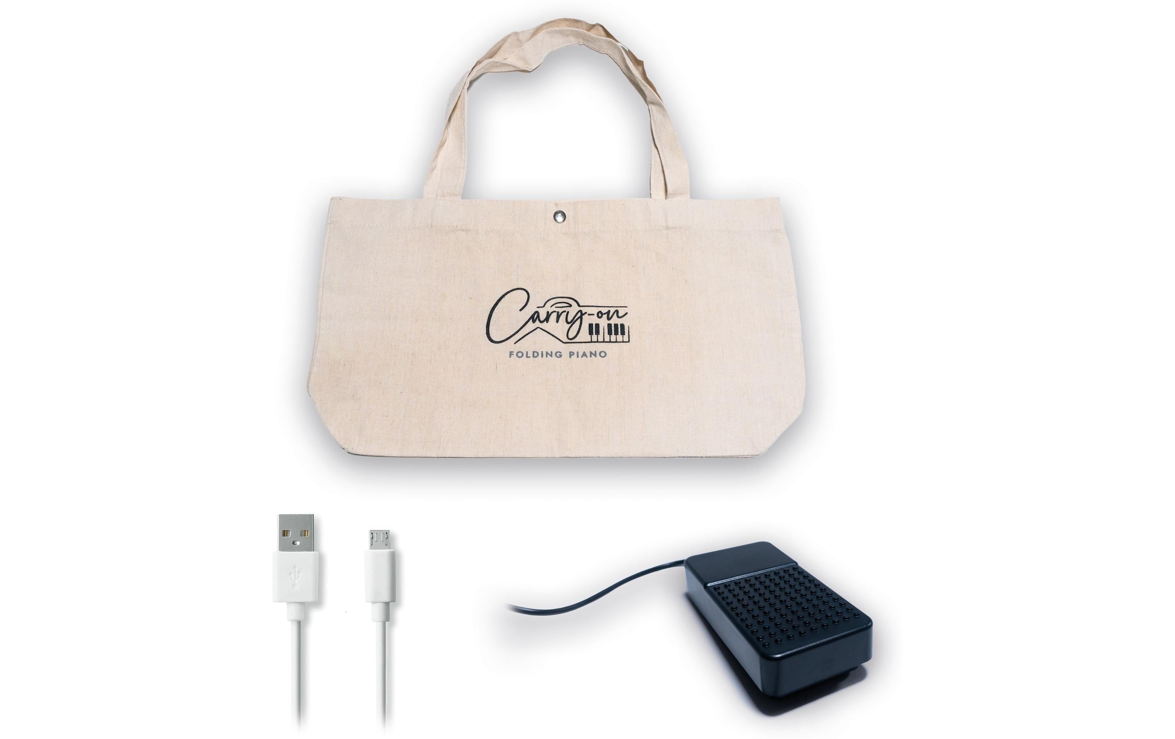 Home-Keyboard »Carry-on by Blackstar Folding Piano 88 Weiss«