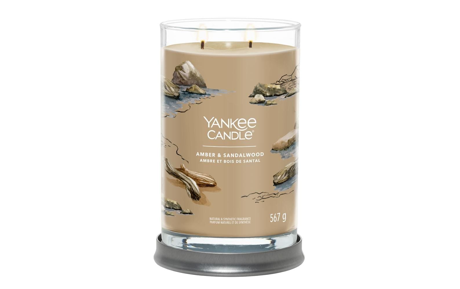 Duftkerze »Yankee Candle Signature Amber & Sandalwood Signature Large Tumbler«