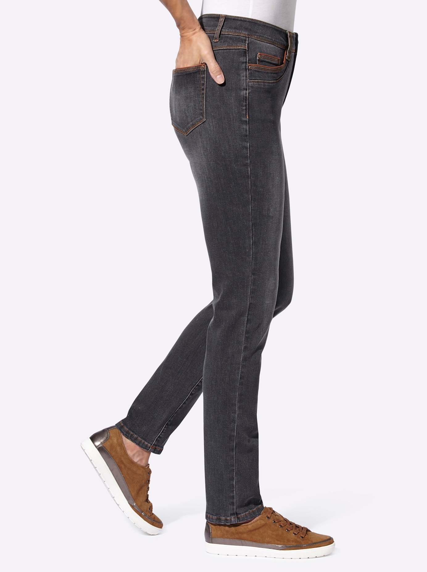 Casual Looks 5-Pocket-Jeans, (1 tlg.)