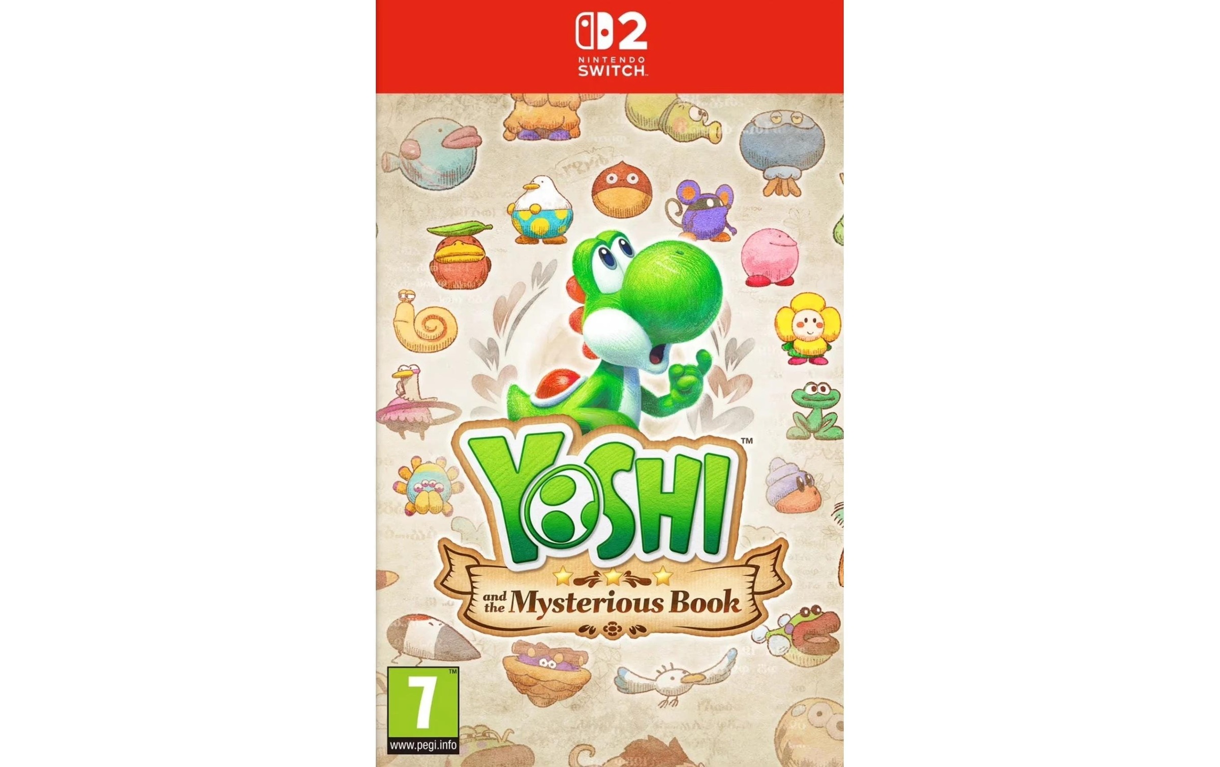 Image of Nintendo Spielesoftware "Yoshi and the Mysterious Book (Box)" Nintendo Switch 2