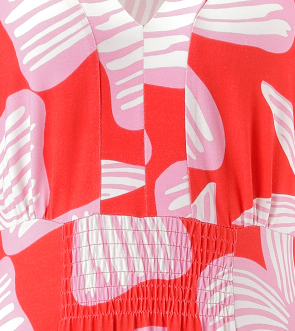 Aniston SELECTED Maxi robe mit weiten, 3/4-langen Ärmeln - NEUE KOLLEKTION