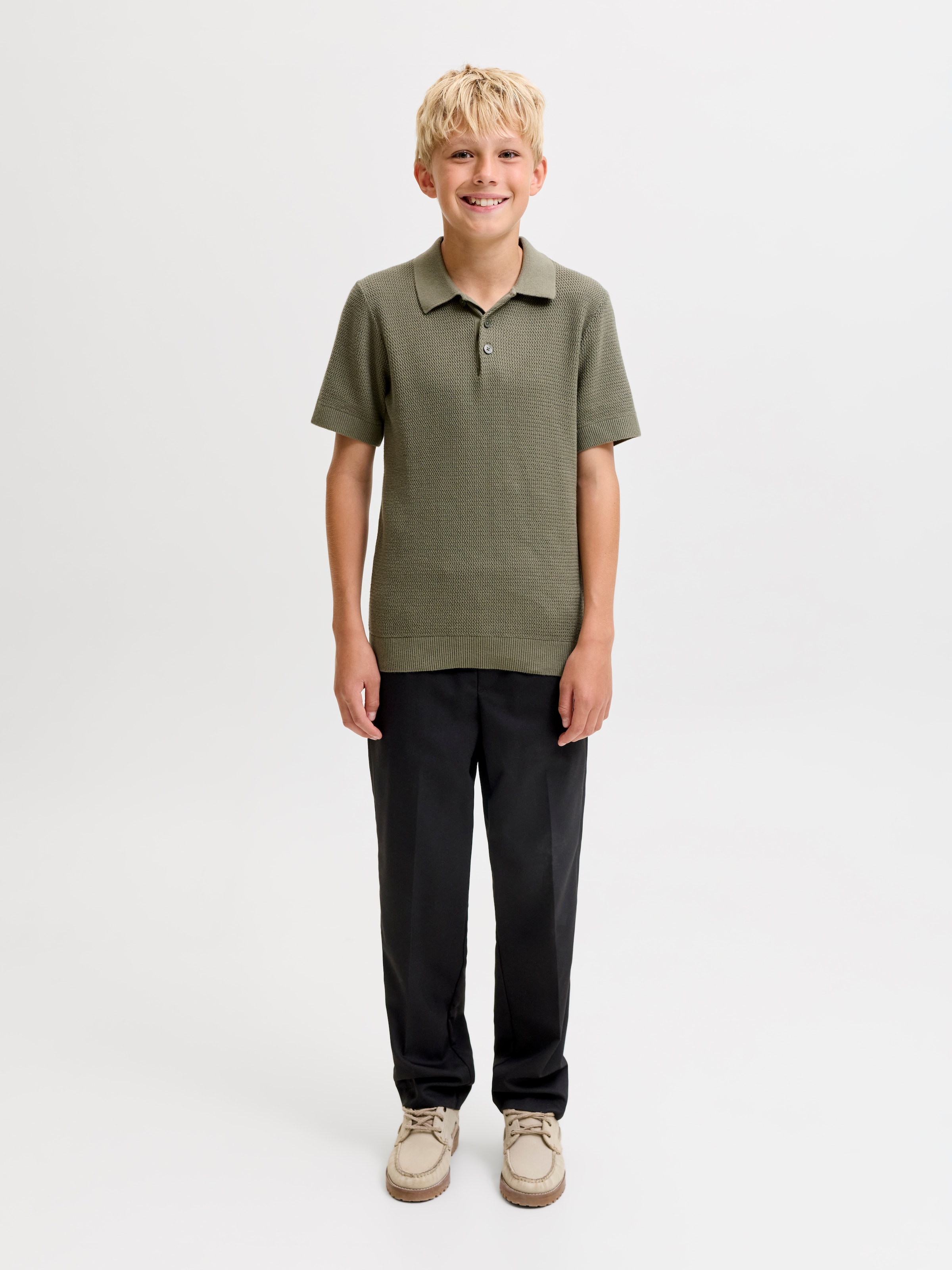 Jack & Jones Junior Sweathose »JPSTKANE TOBY JOGGER NOOS JNR«  Materialmix, regular fit