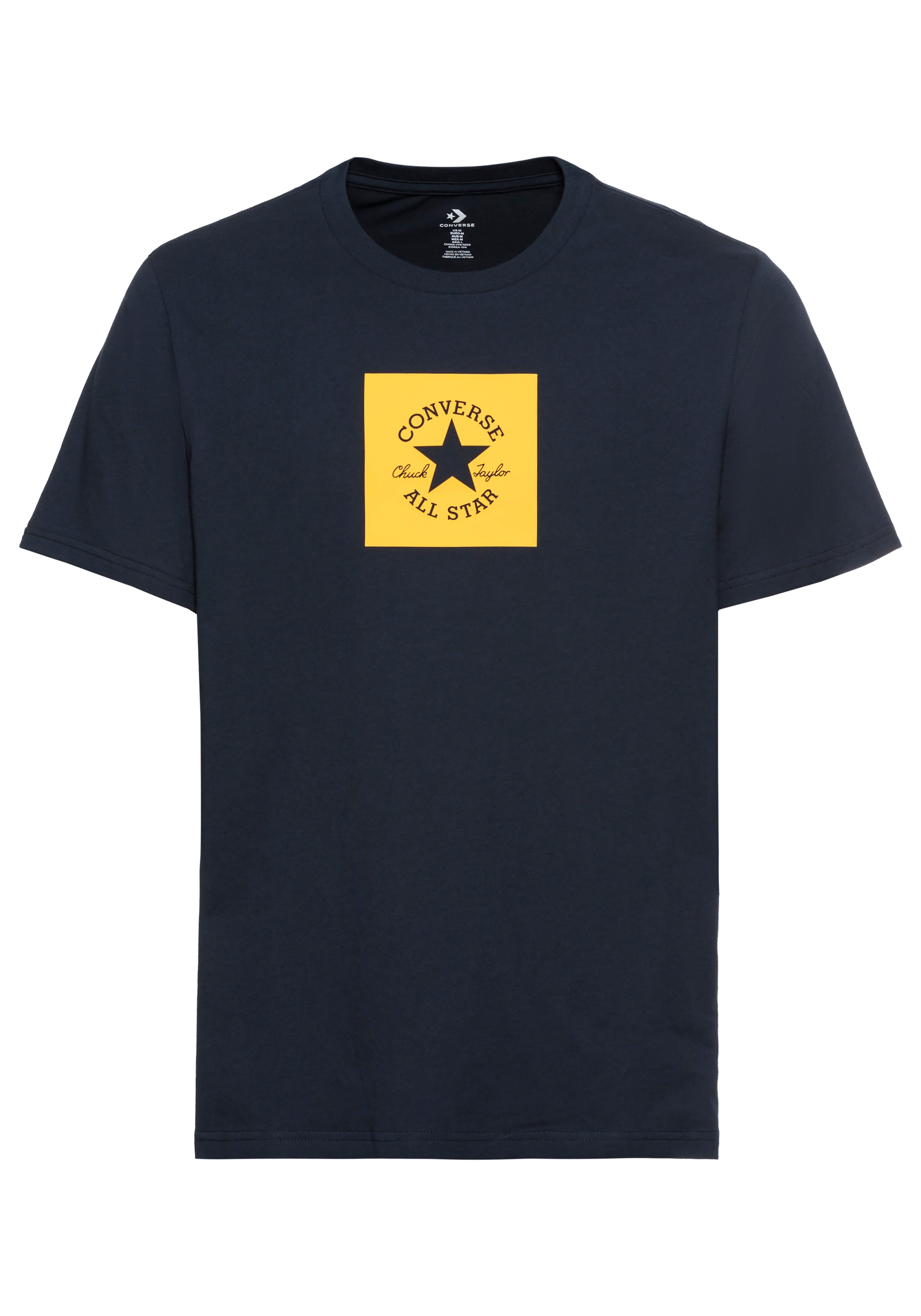 Converse T-Shirt »CHUCK TAYLOR PATCH TEE - OBSIDIAN«