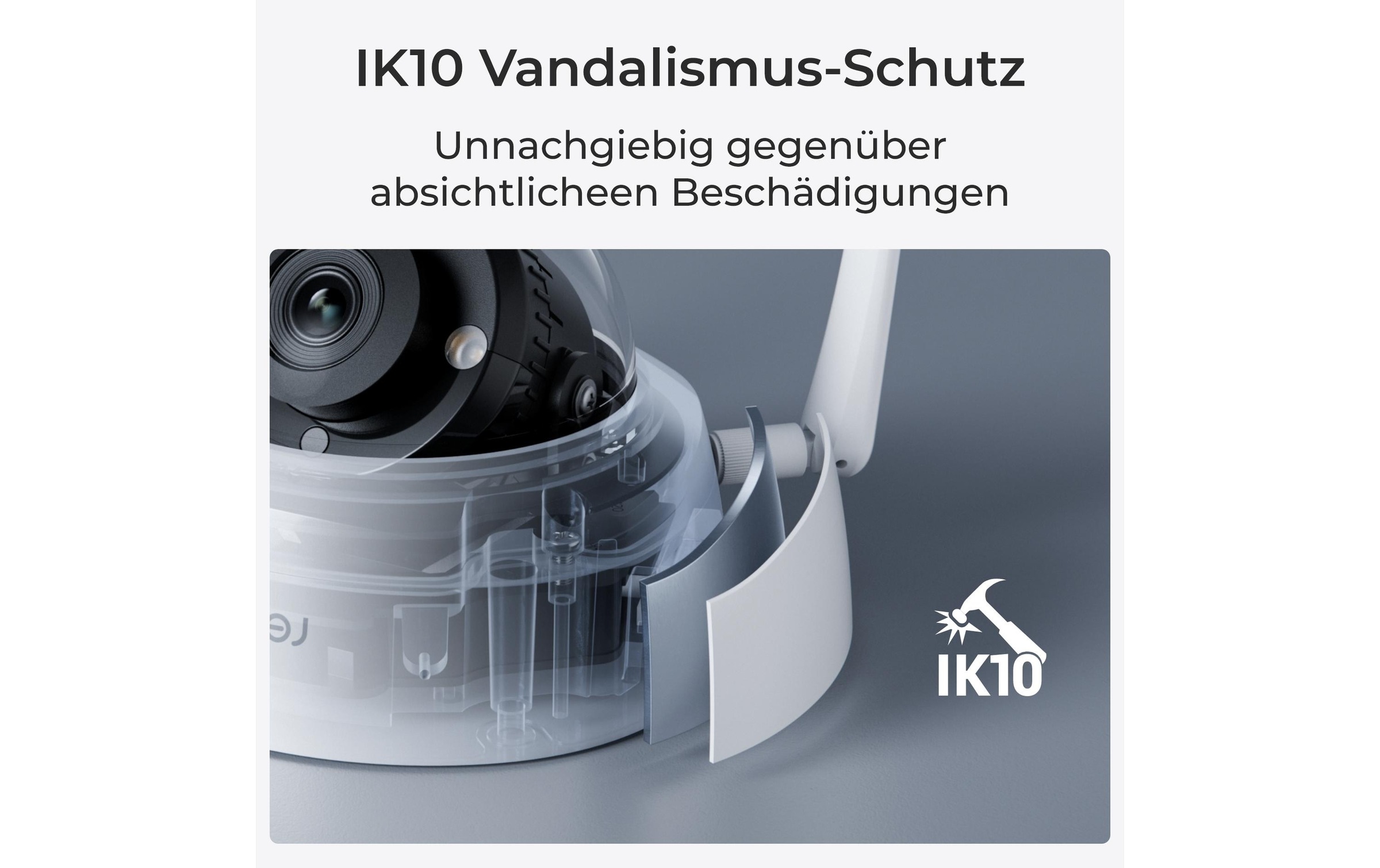 Reolink Überwachungskamera »W437 Weiss«, Aussenbereich