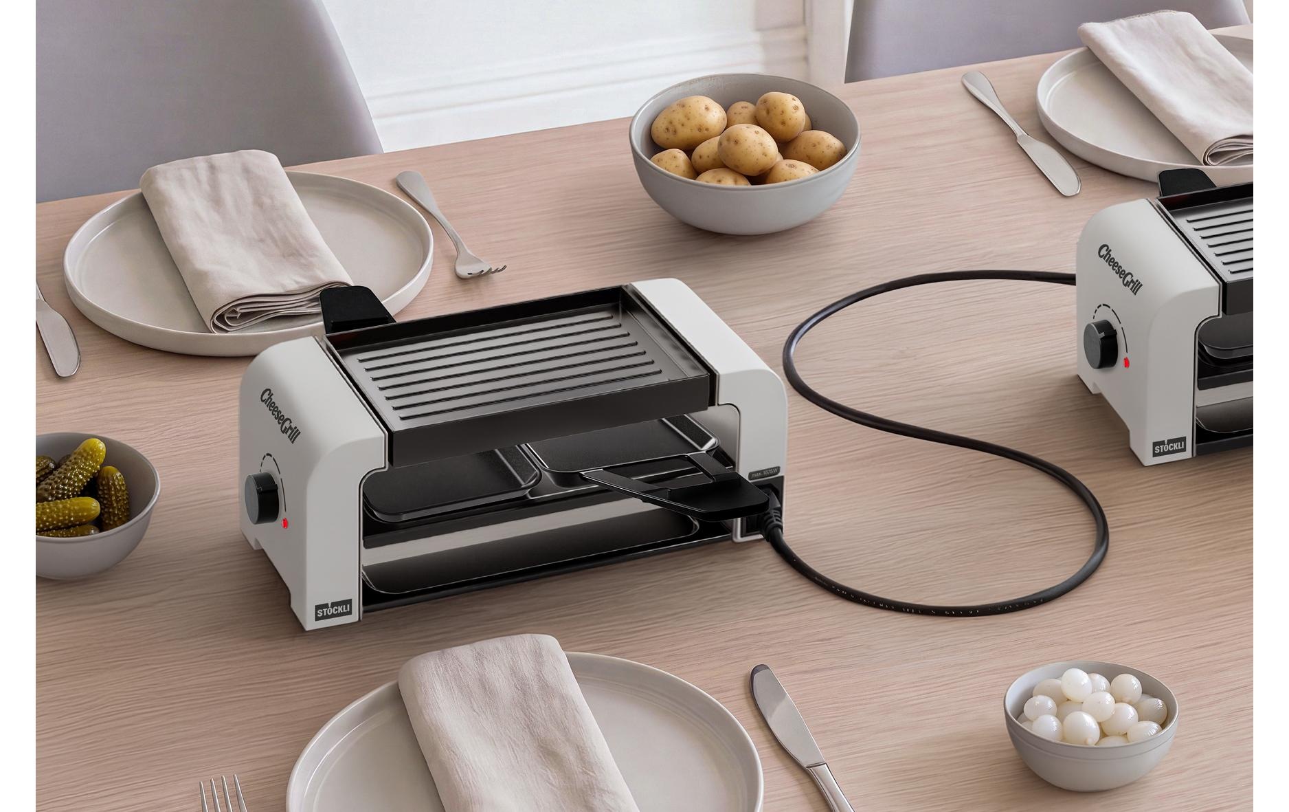 Stöckli Raclette »Stöckli CheeseGrill 2 Connect 2 Personen«