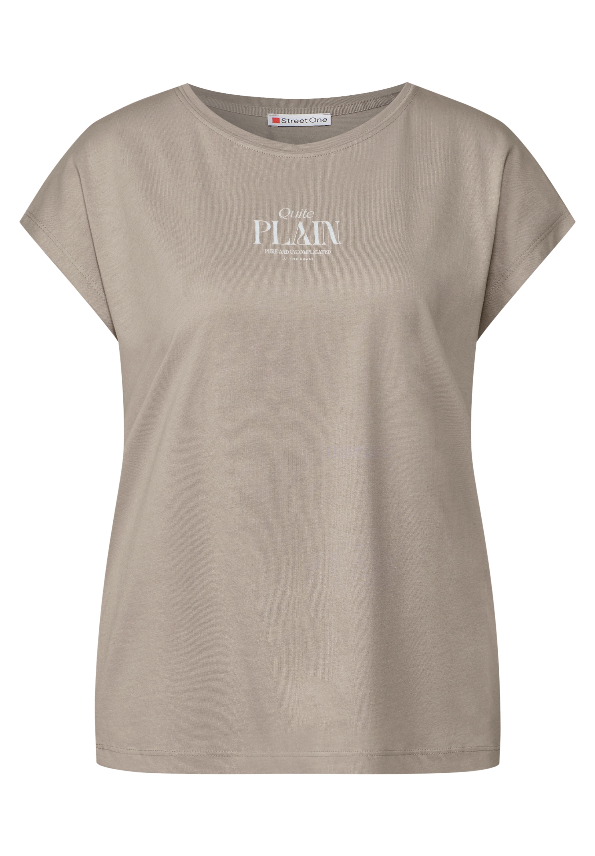 STREET ONE Shirttop, mit Wording Print