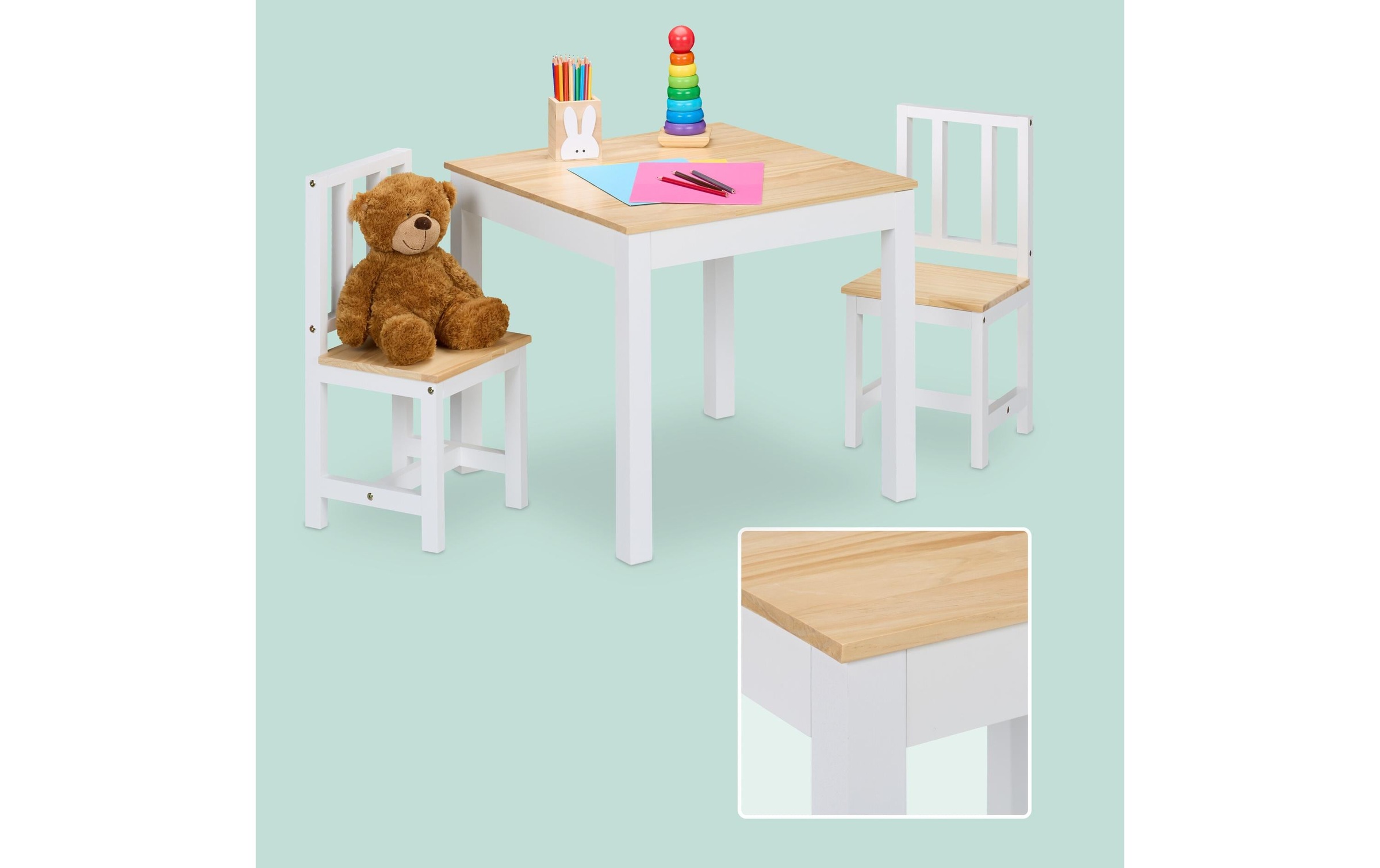 relaxdays Kindersitzgruppe »3-teilig«