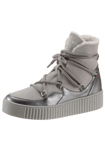 Tommy Hilfiger Winterboots »TH WARM LINED LACE UP BOOT«, mit Warmfutter kaufen