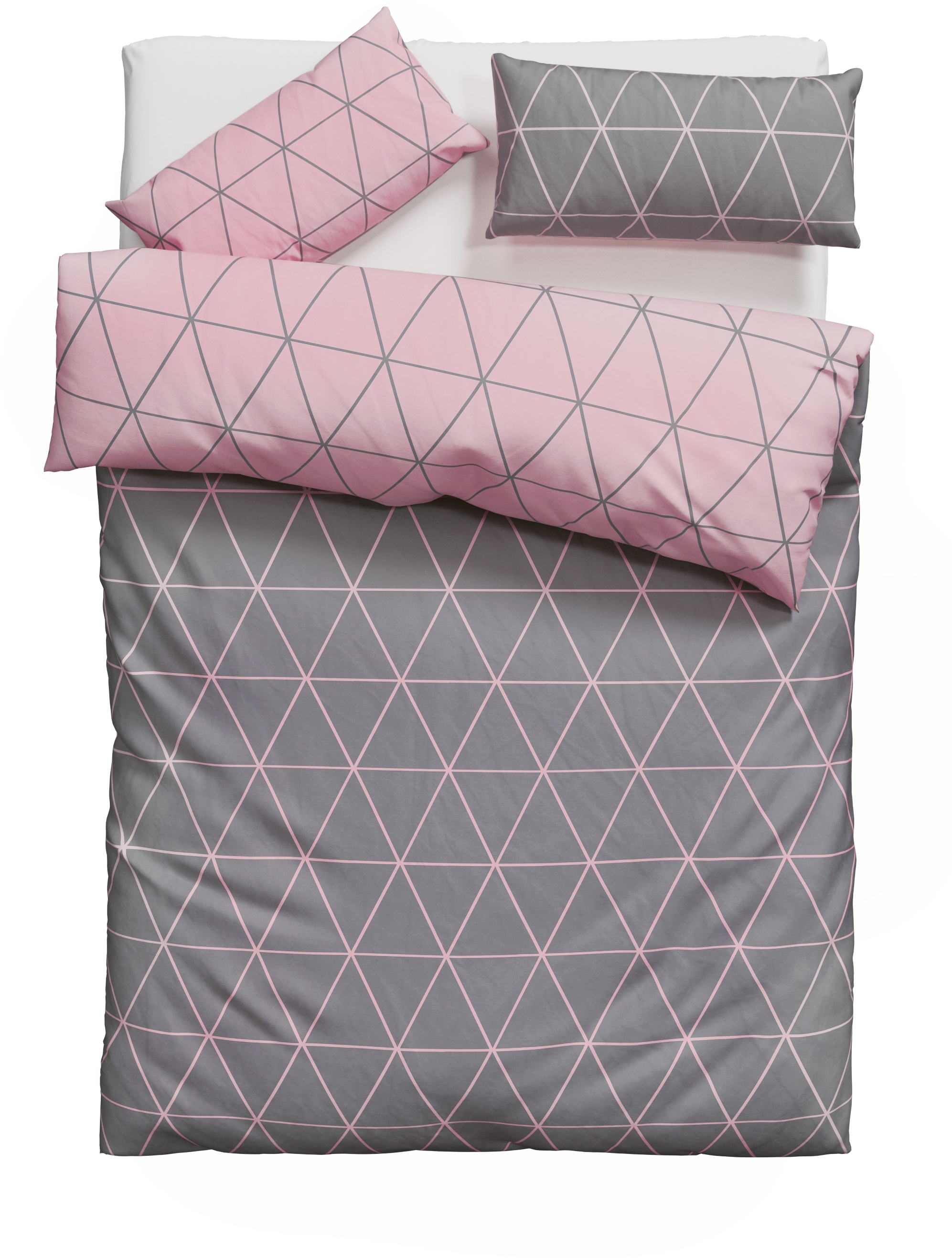 GOODproduct Bettwäsche »Balsby« 2 in Gr. 135x200 oder 155x220 cm, 100% Baumwolle