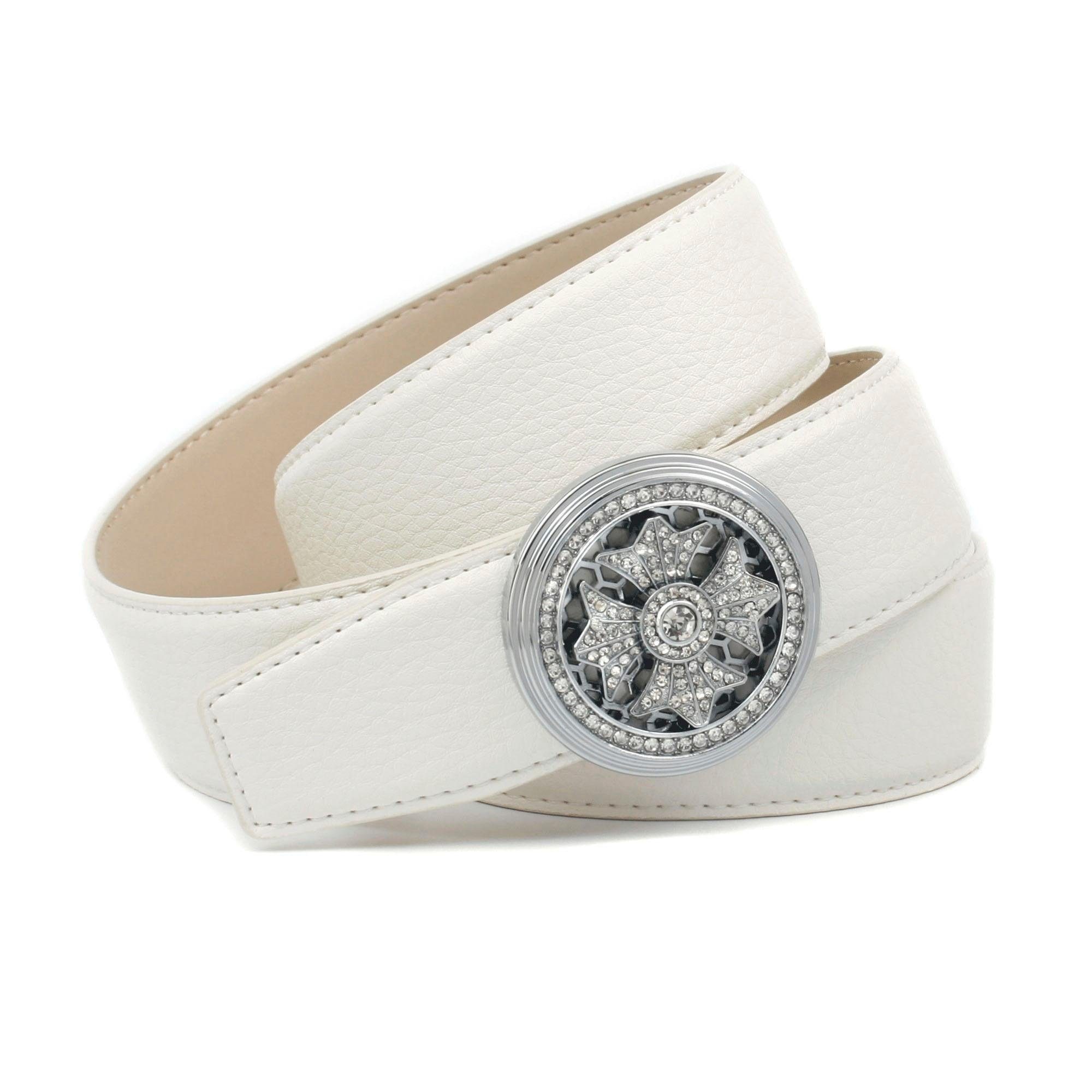 Image of Anthoni Crown Ledergürtel, mit Schmuckschliesse und Drehmechanismus bei Ackermann Versand Schweiz