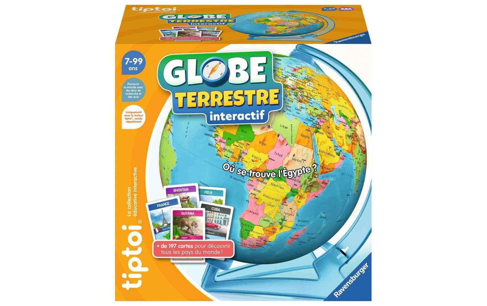 Globus »tiptoi Globe interactif -FR-«