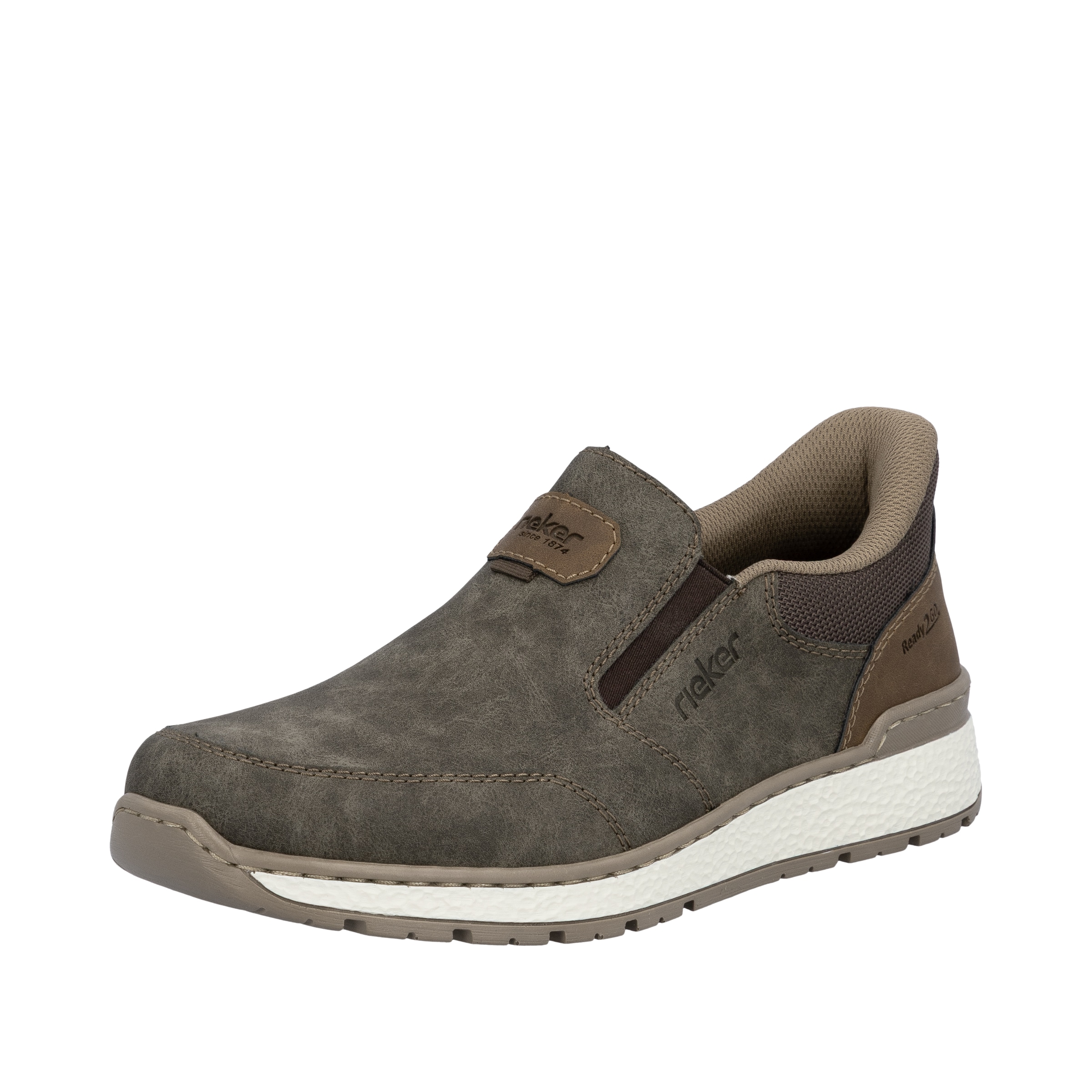 Rieker Slipper »Ready2GO«  chaussure à enfiler, chaussure basse, sneaker slip-on avec inserts stretch