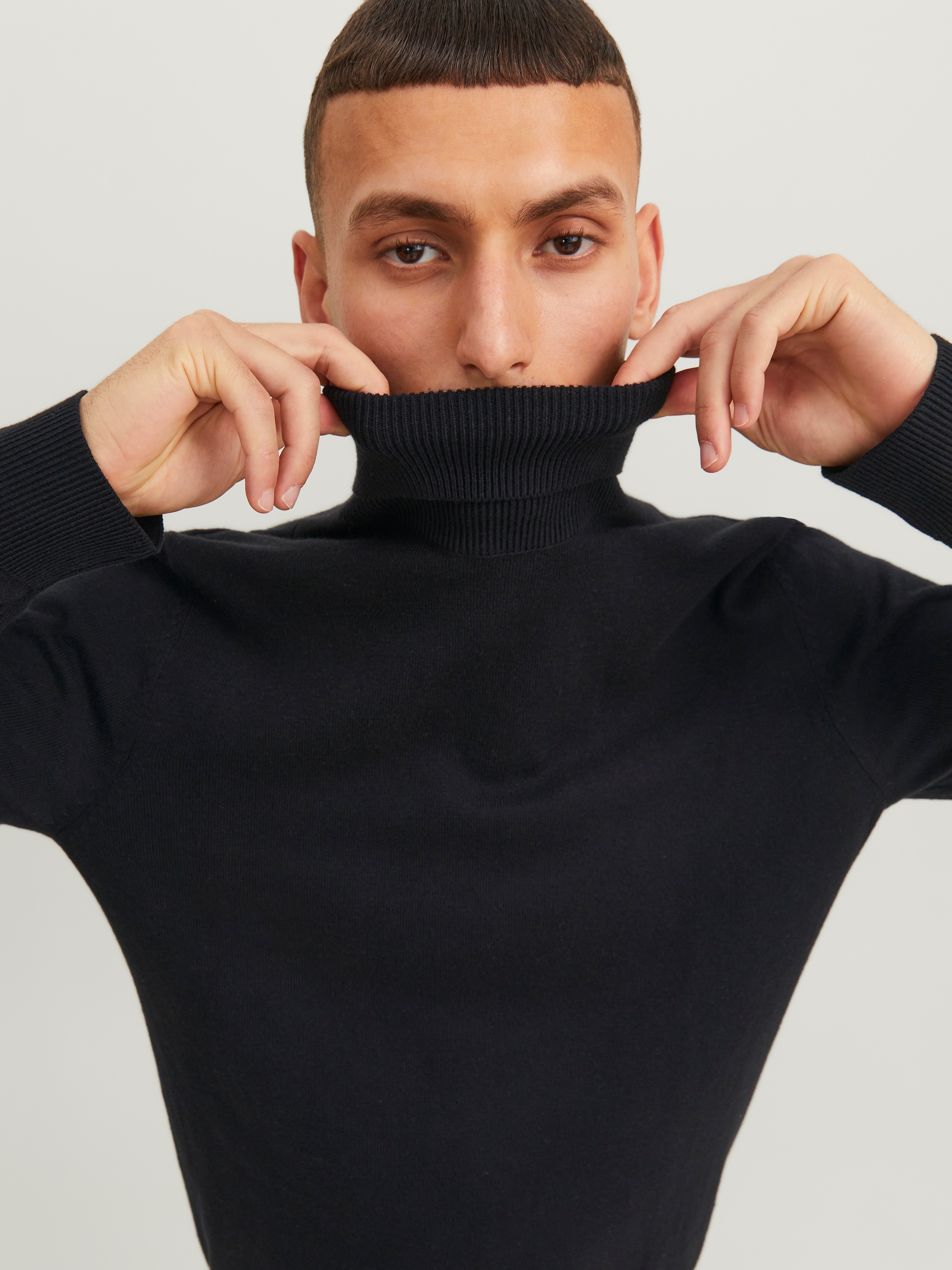 Jack & Jones Pull à col roulé »Emil Knit Roll«