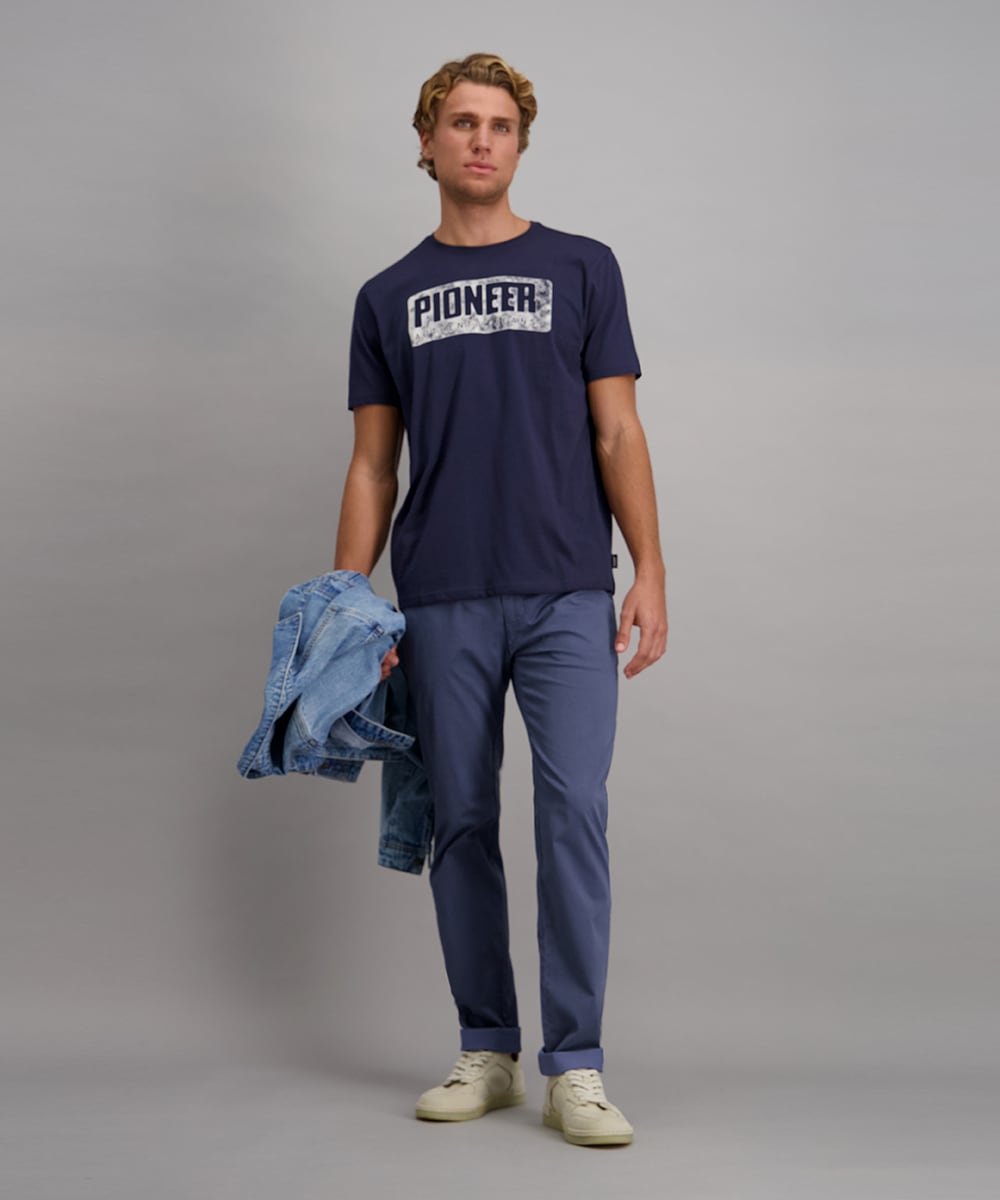 Pioneer Authentic Jeans T-shirt avec impression logo