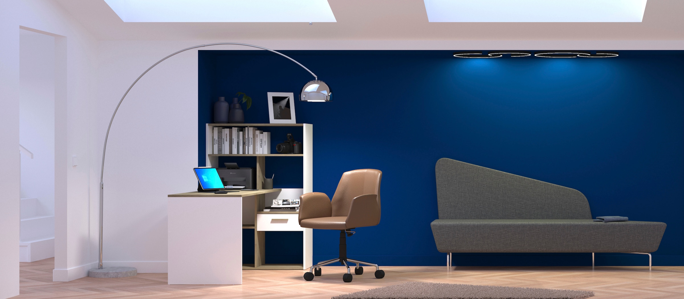 Demeyere GROUP Bureau »Strate« Bureau étagère 1 tiroir