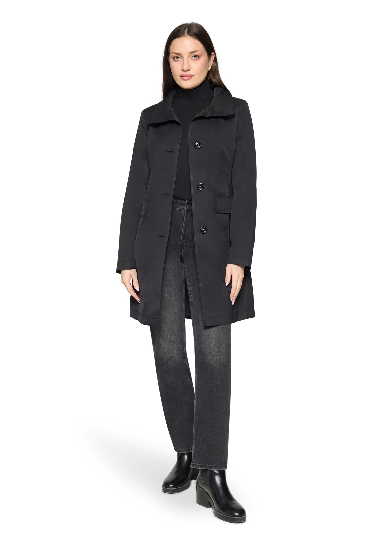 Gil Bret Veste d'extérieur mit Stehkragen