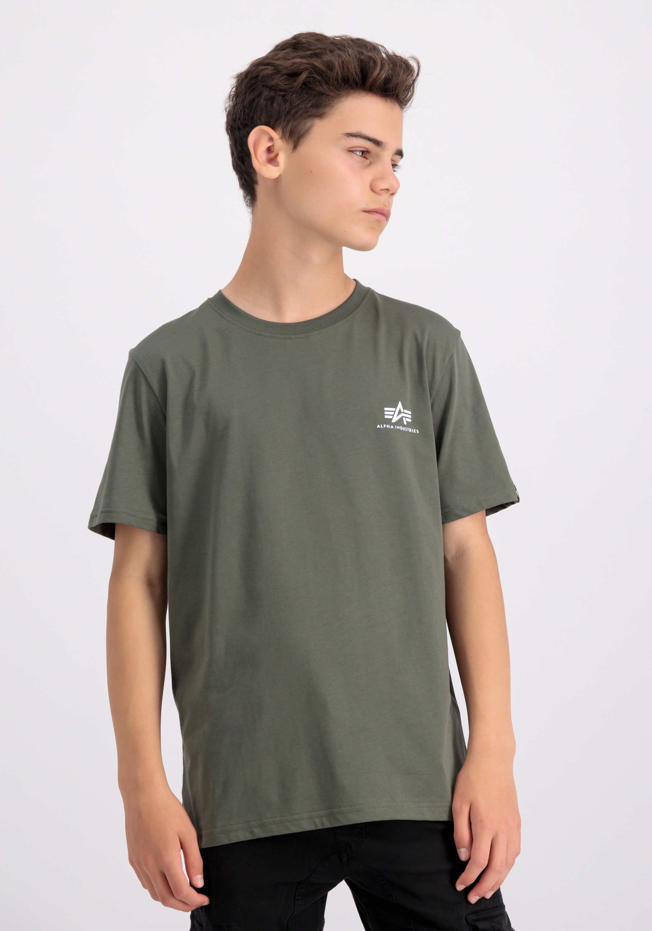 Alpha Industries T-Shirt »Alpha Industries Kids - T-Shirts Basic T-Shirt SL K«