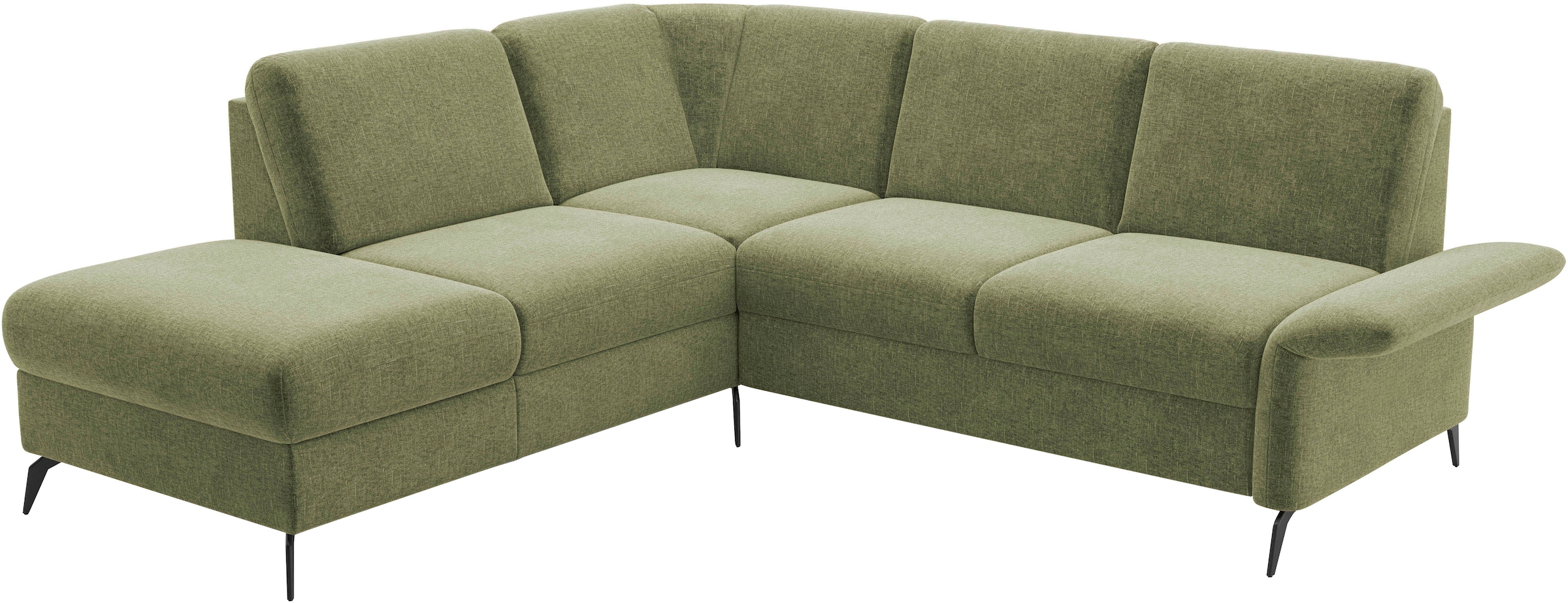Home affaire Ecksofa »Rochelle«, optional: Armteilverstellung, klappbar, Bettkasen
