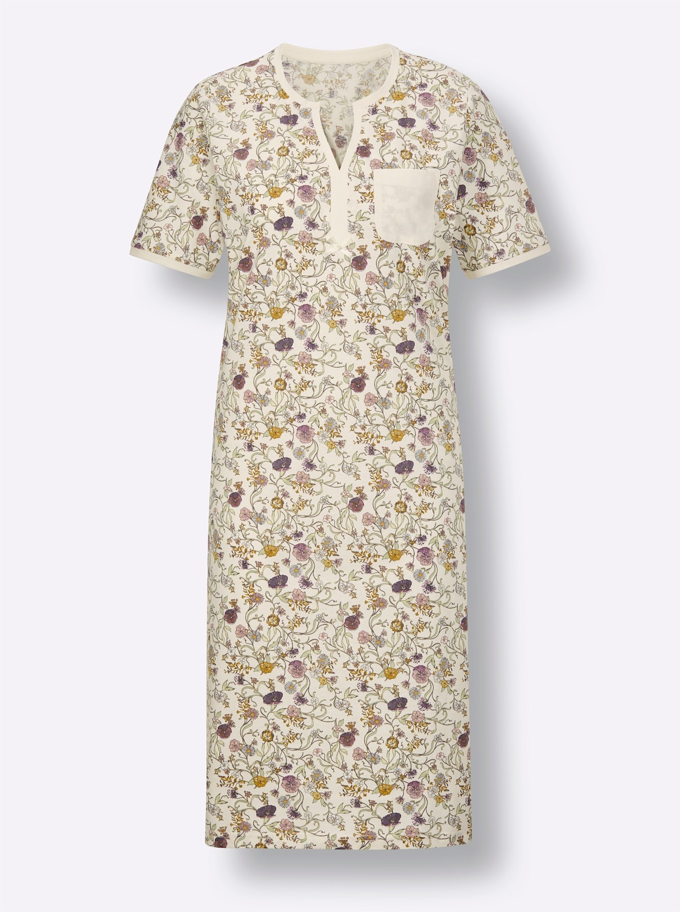 wäschepur Nachthemd »Nachthemden« Brusttasche