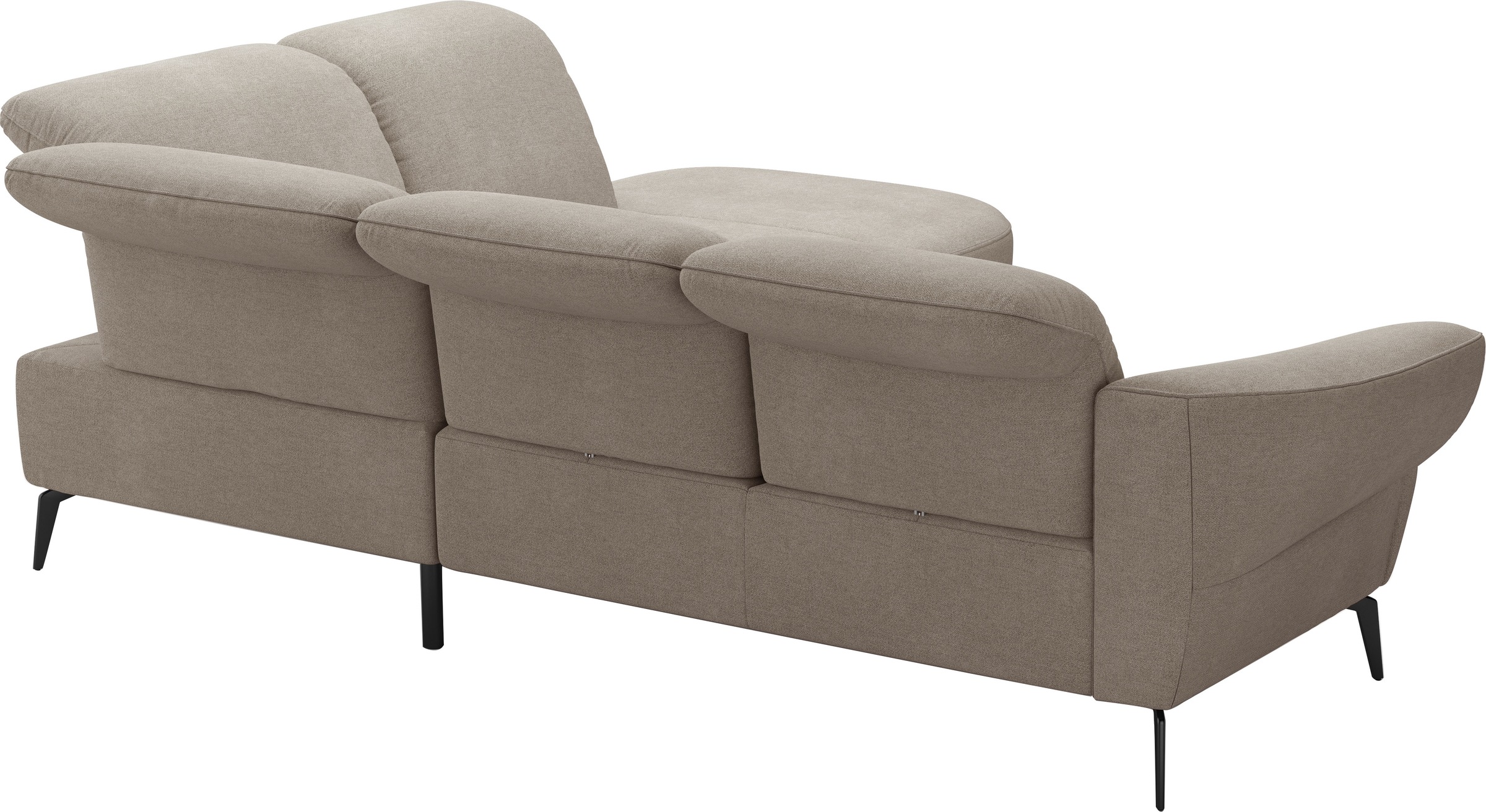 sit&more Ecksofa »Dance, L-Form, inkl. Sitztiefenverstellung«, inkl. Click&Seat, optional mit Kopfteilverstellung