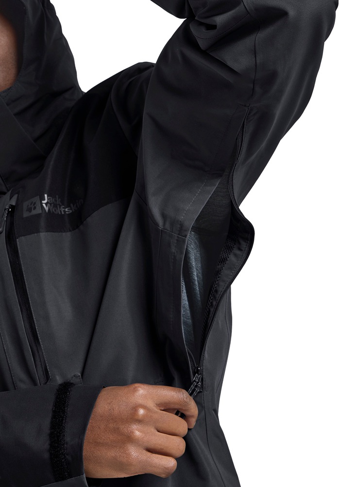 Jack Wolfskin »JASPER 2L JKT M« mit Kapuze Wasserdicht, atmungsaktiv, Übergangsjacke
