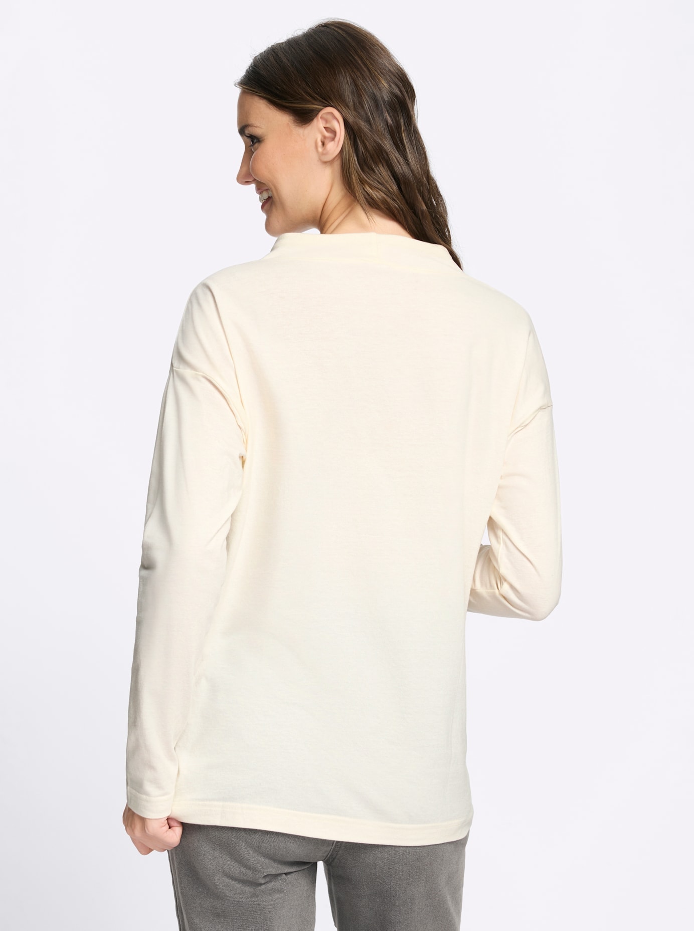 Classic Basics Stehkragenshirt »Stehkragen-Shirt« 1