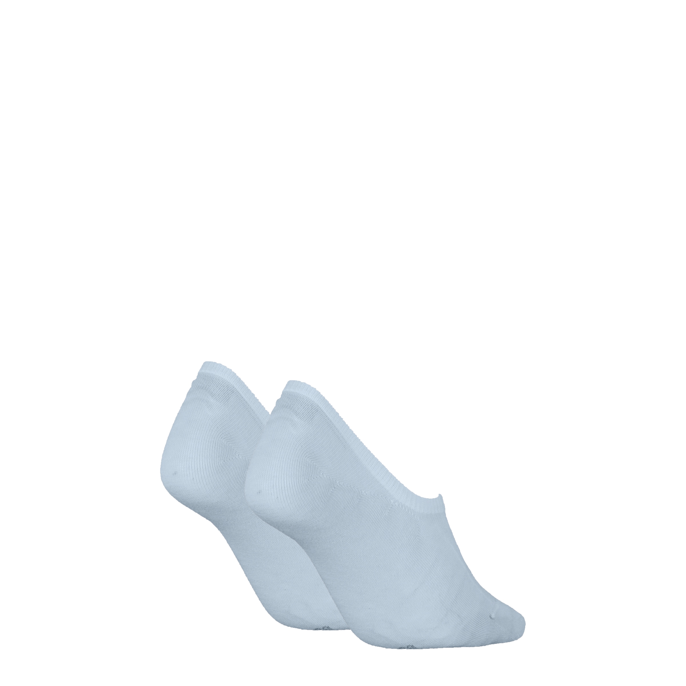 Calvin Klein Jeans Füsslinge »CK WOMEN FOOTIE HIGH CUT« 2 Paar,  Mit eingestricktem Logo vorn