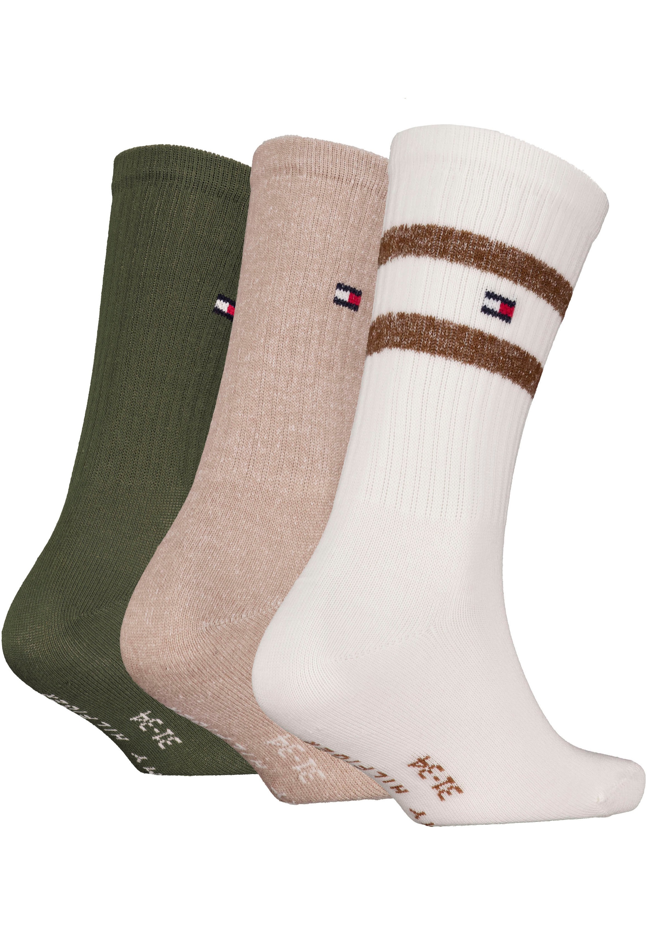 Tommy Hilfiger Chaussettes »TH KIDS SOCK 3P SPORT« 3 Paar, 