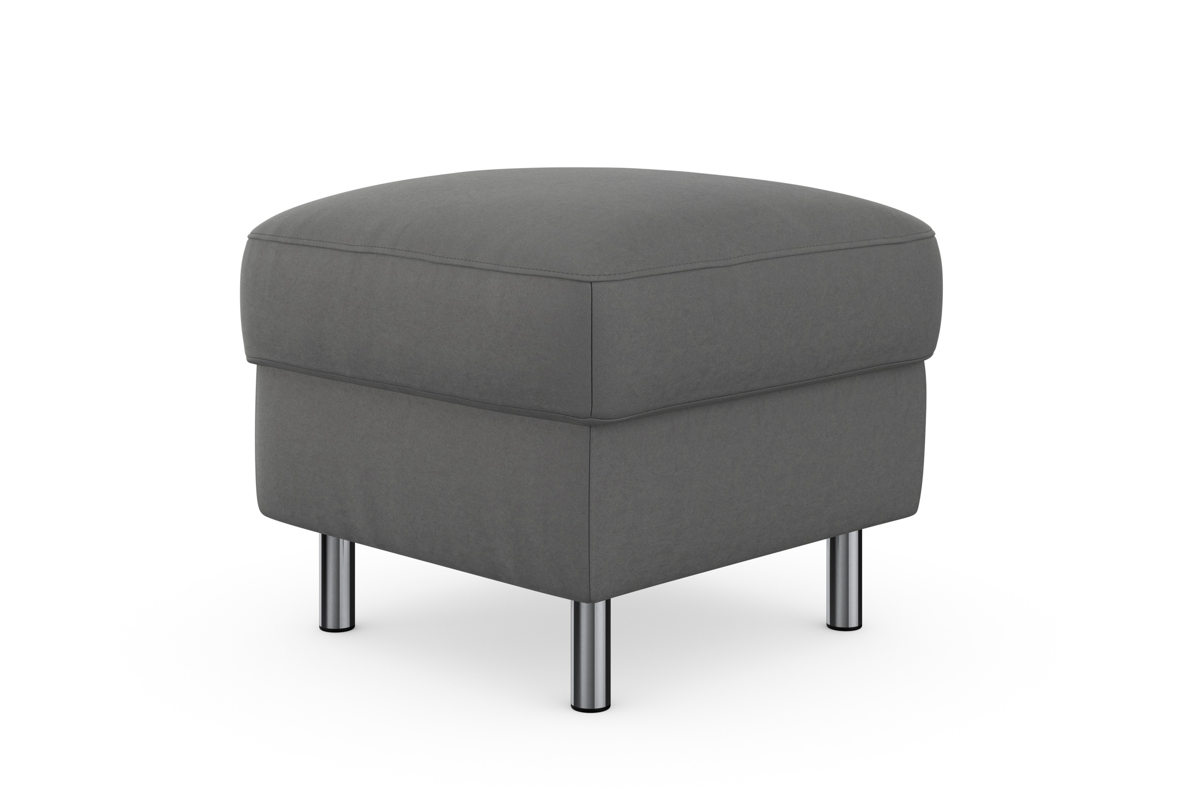 sit&more Tabouret de rangement »Sinatra« Sitzfläche ist abnehmbar, chromfarbene Metallfüsse