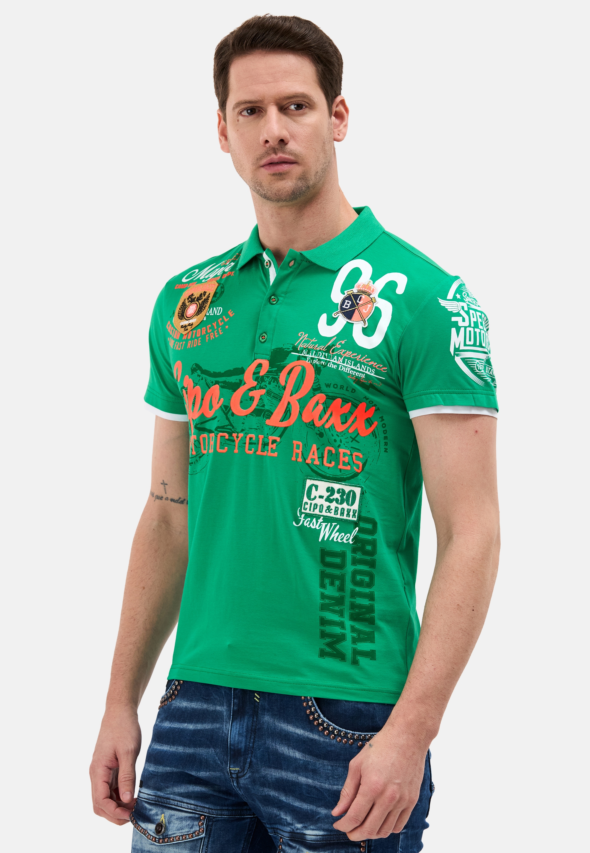 Cipo & Baxx Poloshirt
