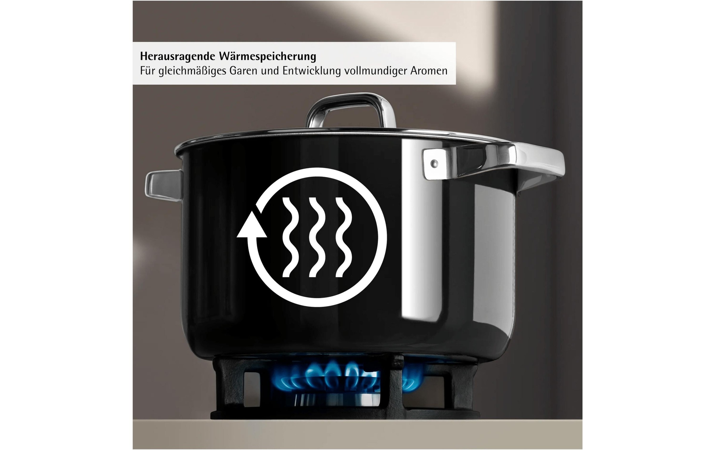 Image of WMF Kochtopf "Fusiontec Mineral Pro" 1 tlg. Edelstahl Glas