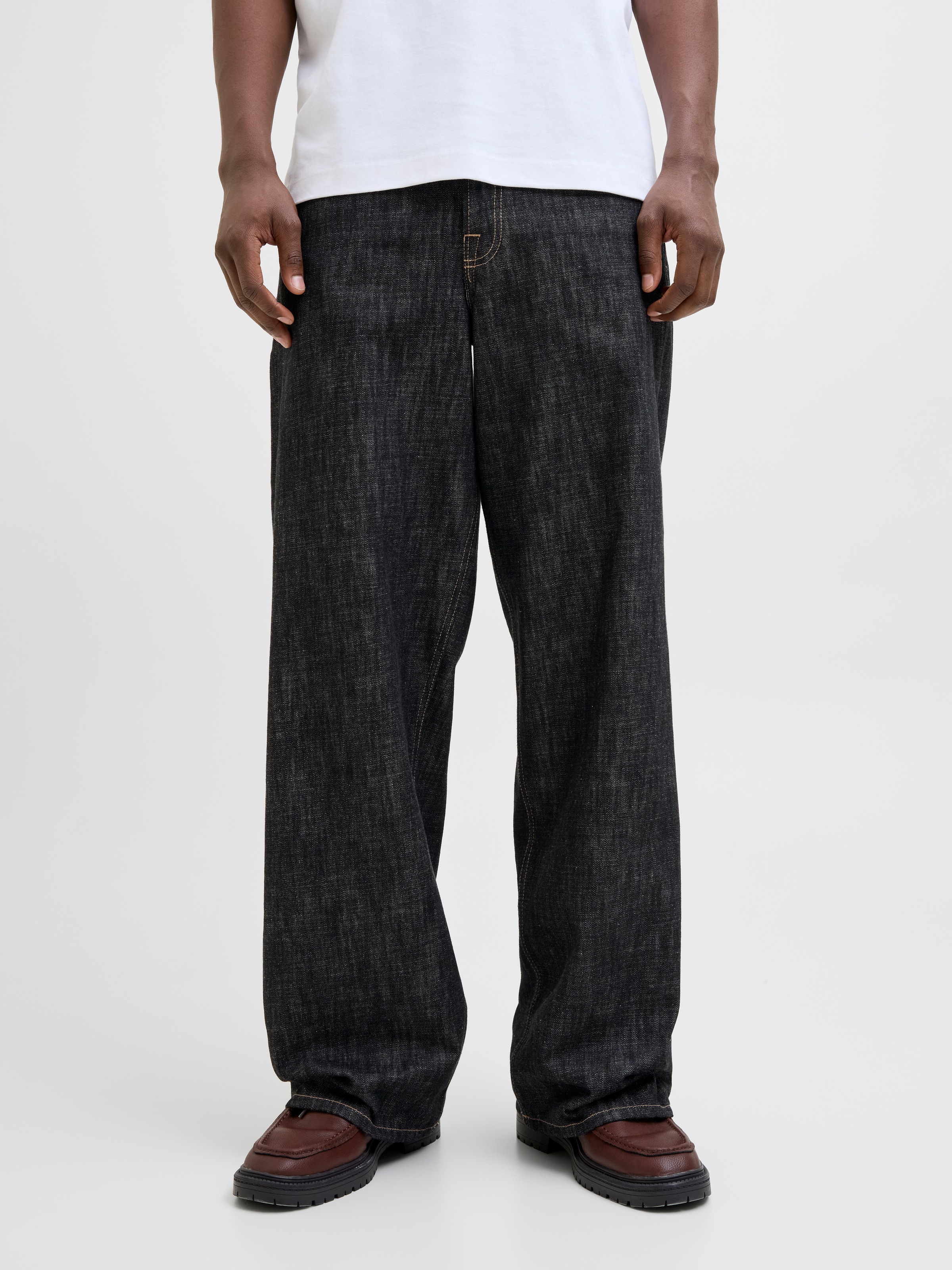 Image of Jack & Jones Relax-fit-Jeans "JJIDAVE JJCLASSIC JOS 363 LN"