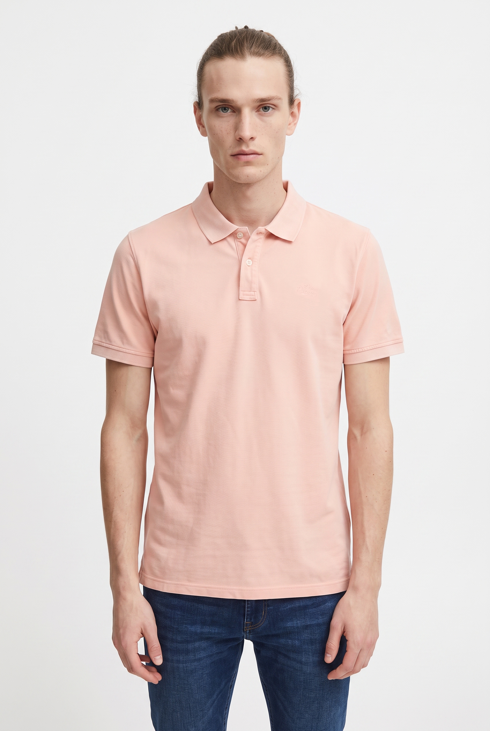 Image of Blend Poloshirt "BHEFRAN POLO S/S" mit klassischem Polokragen, aus Baumwolle in Jersey-Qualität