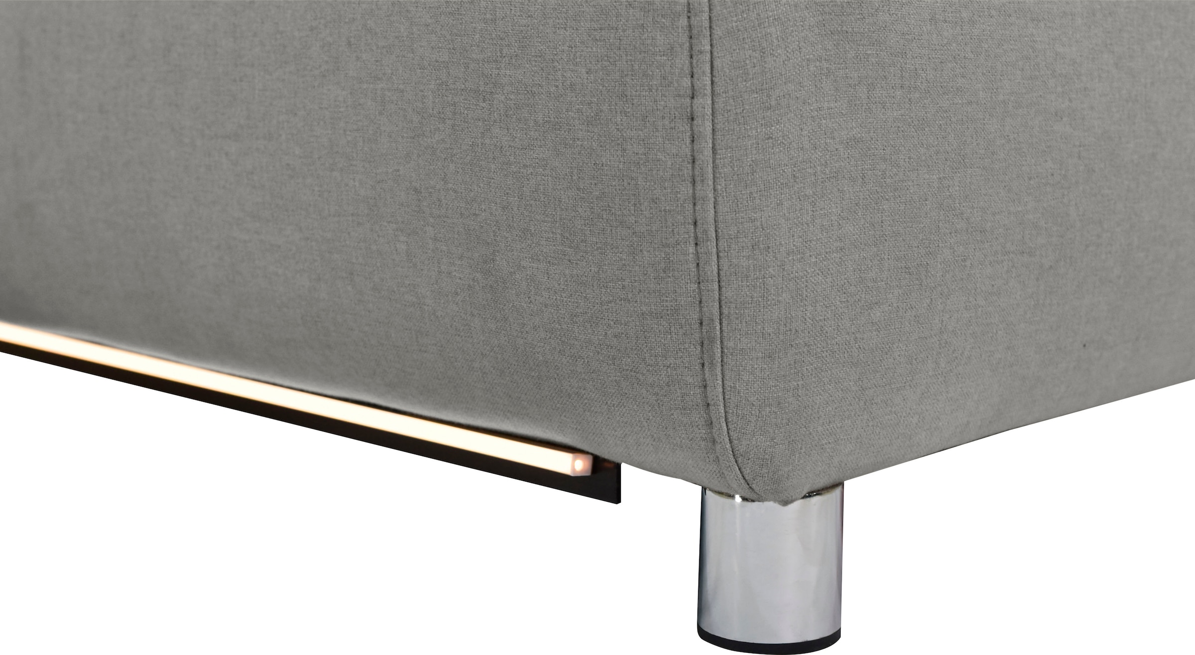 GOODproduct 2-Sitzer »Pareli 172cm, manuelle u. elektr. Relaxfunktion« USB, Kopfteil-Verstellung, LED, in Echtleder, Kunstleder, Web