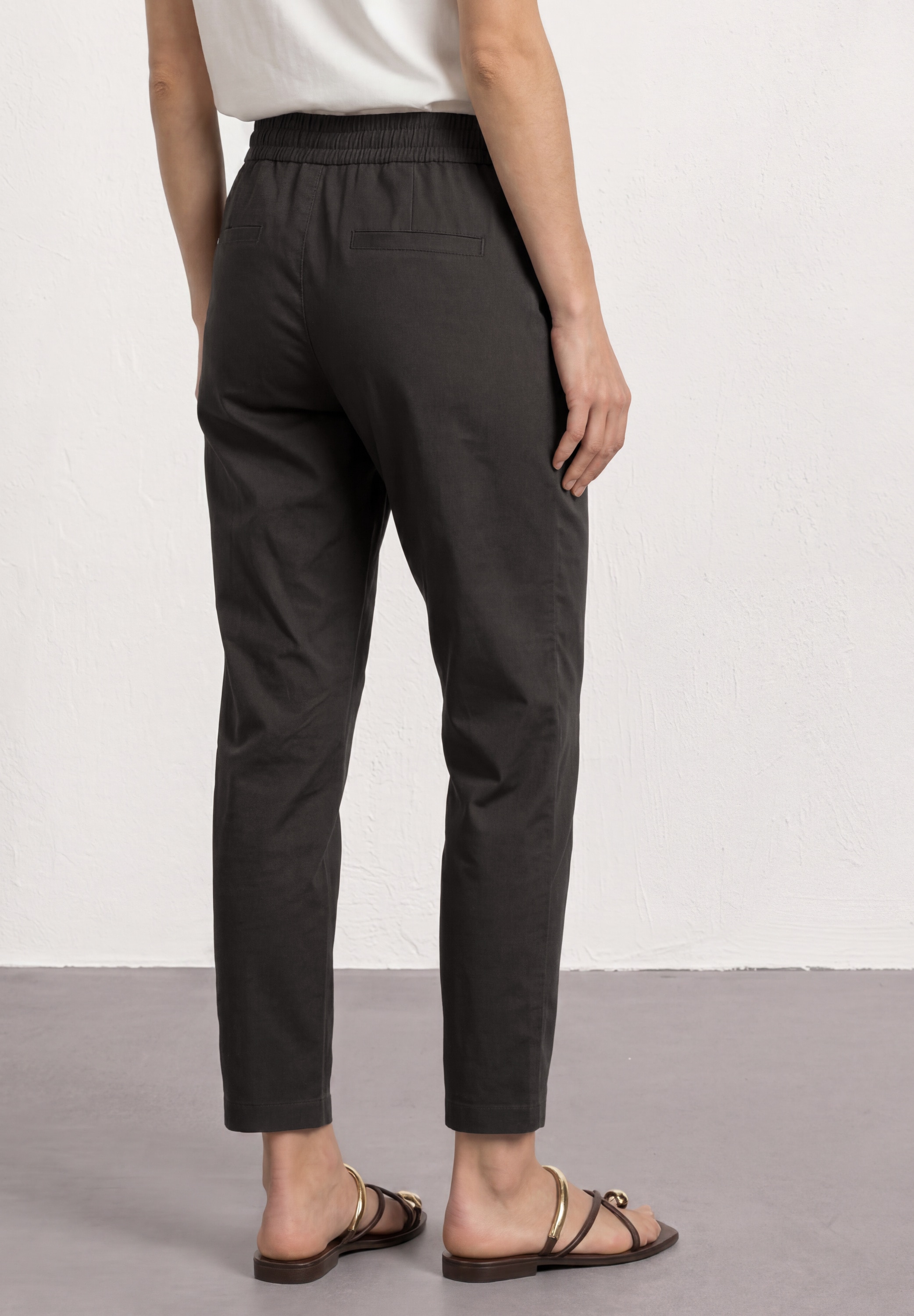 STREET ONE Chinos  Chino slim leg avec ceinture élastique
