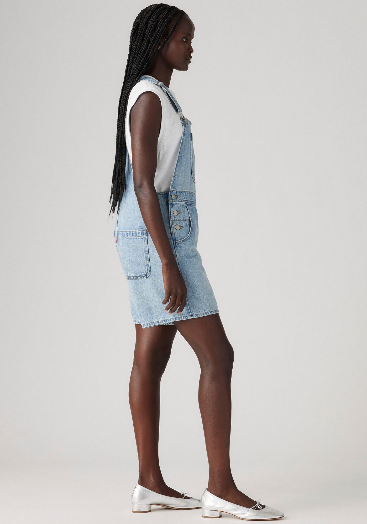 Levi's® Latzhose »UTILITY SHORTALL«, im Five-Pocket Style