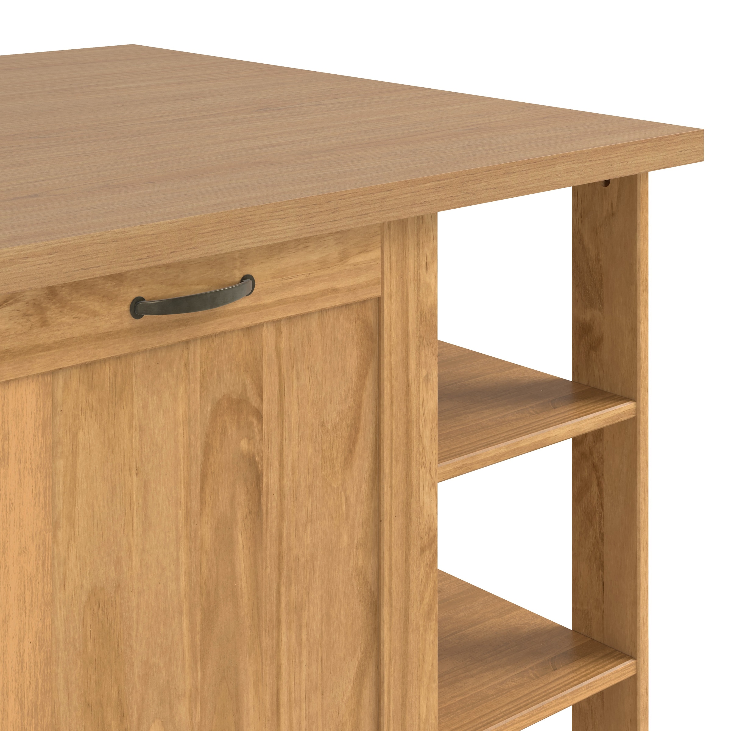 Home affaire Kücheninsel »Teramo« Breite 130 cm,4 Türen, 3 offene Fächer