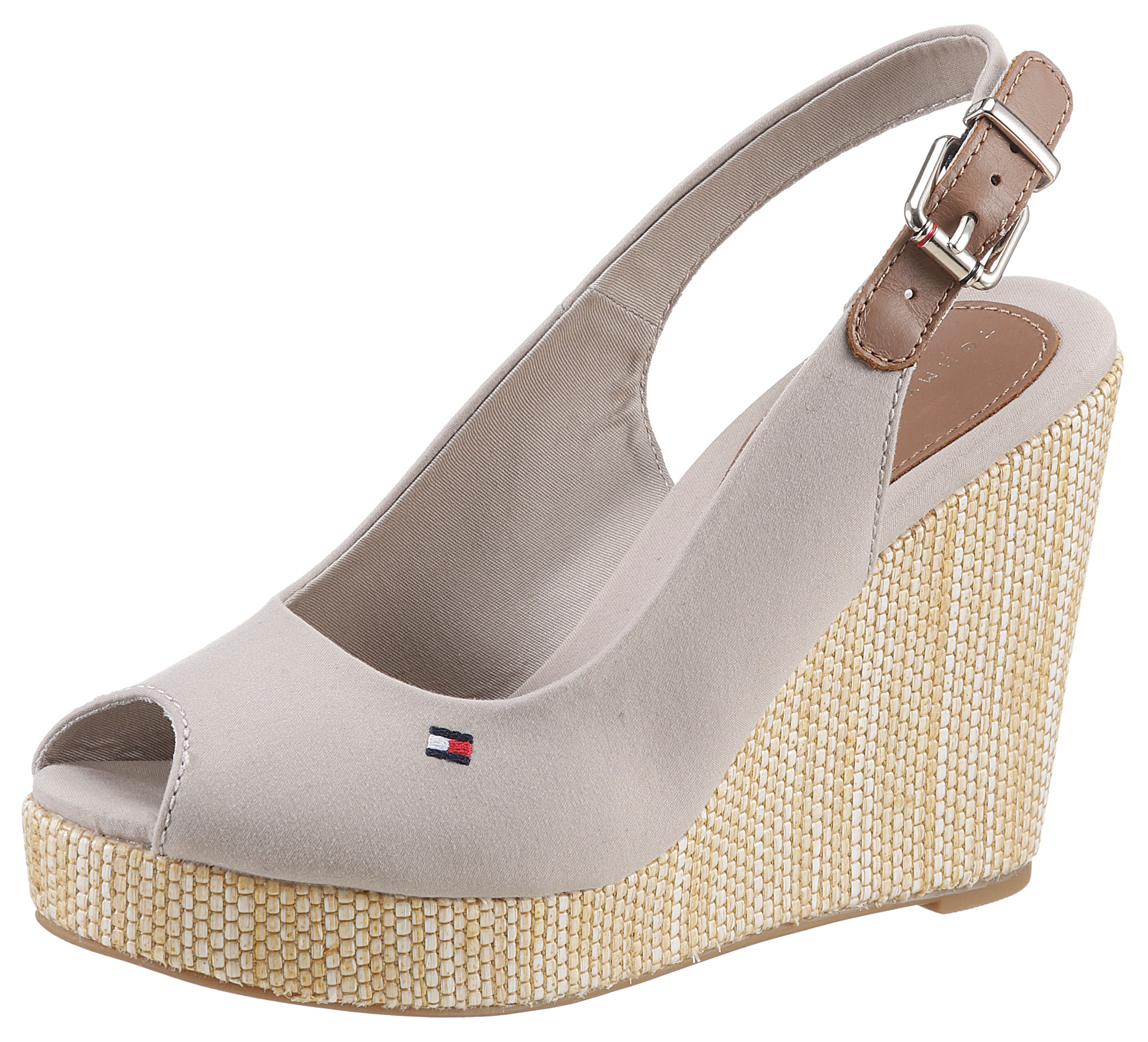 Keilsandalette »ICONIC ELENA SLING BACK WEDGE«, mit verstellbarer Schnalle