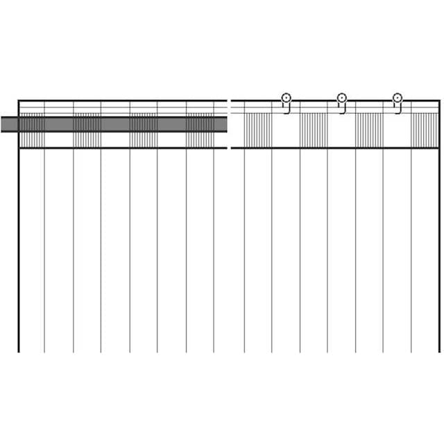 Neutex for you! Vorhang »Allure«, (1 St.), Schal mit Multifunktionsband,  Breite 140 cm, nach Mass kaufen