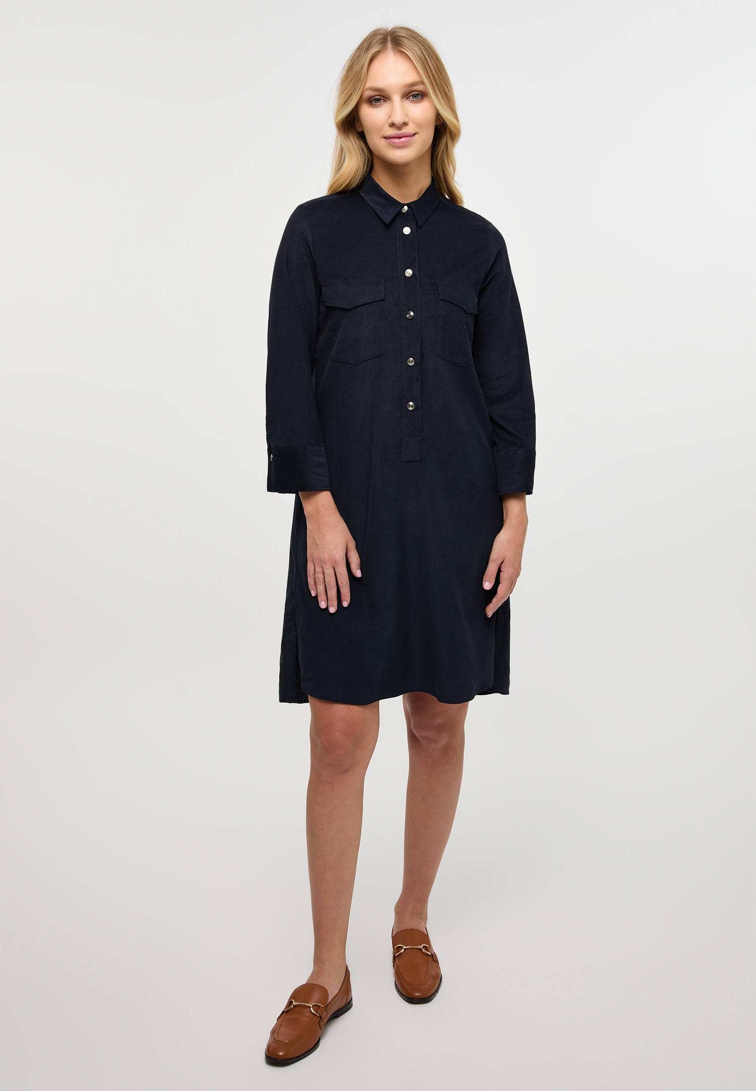 Image of Eterna Blusenkleid "REGULAR FIT"