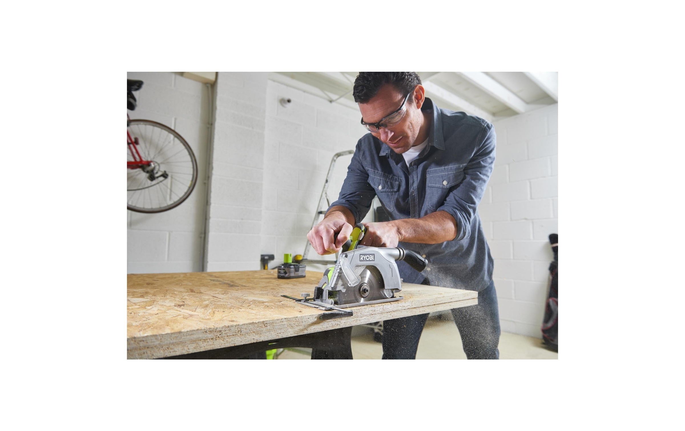 Akku-Handkreissäge »RYOBI R18CS-0, Solo, Ø 165 mm«