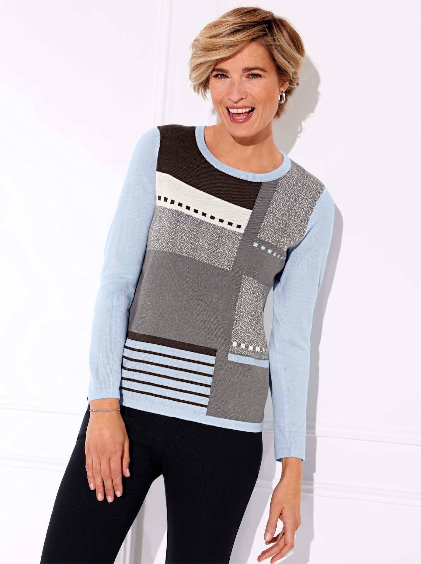 Classic Basics Strickpullover »Langarm-Pullover«