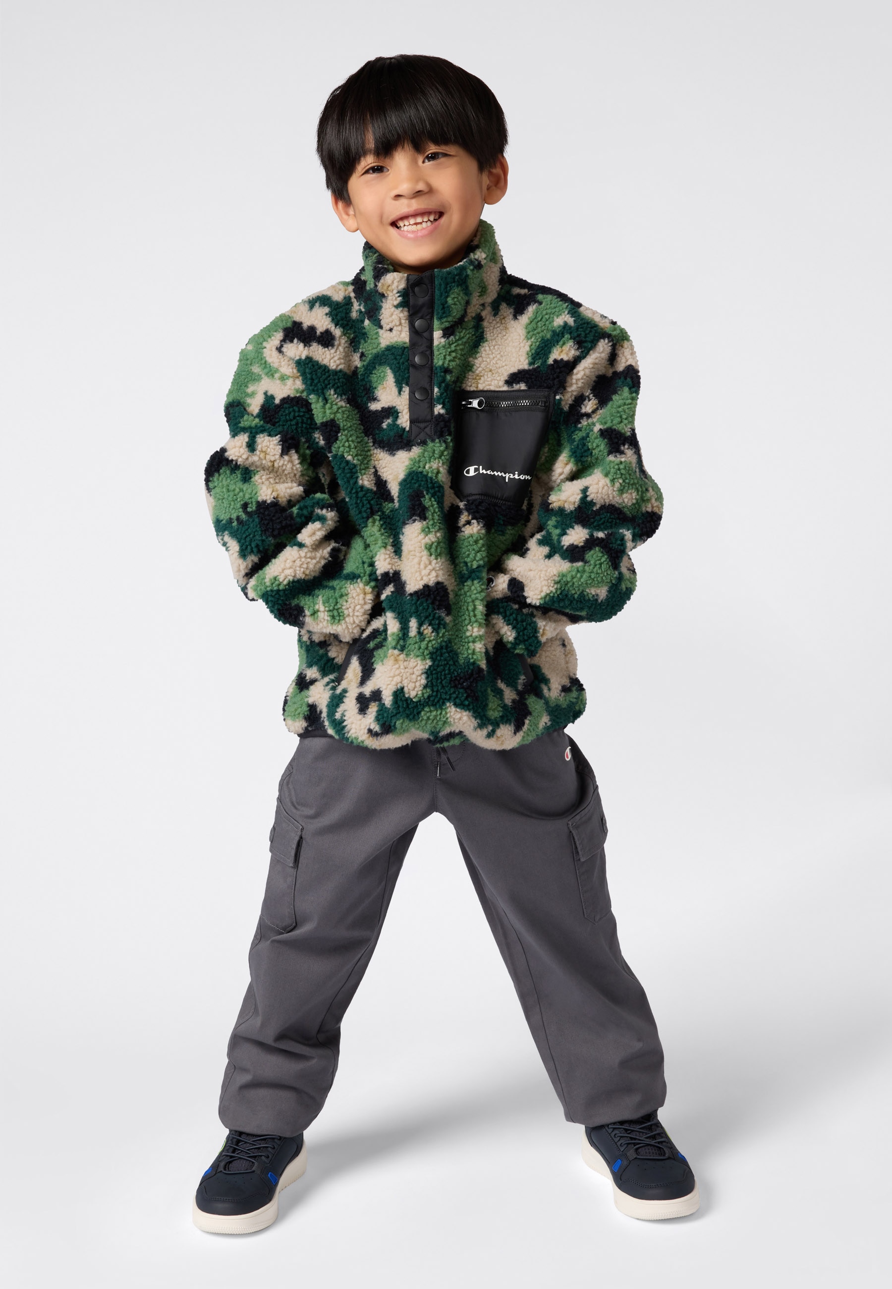 Champion Strickfleece-Pullover »Polar Half Zip Top« 1 Stk. tlg.